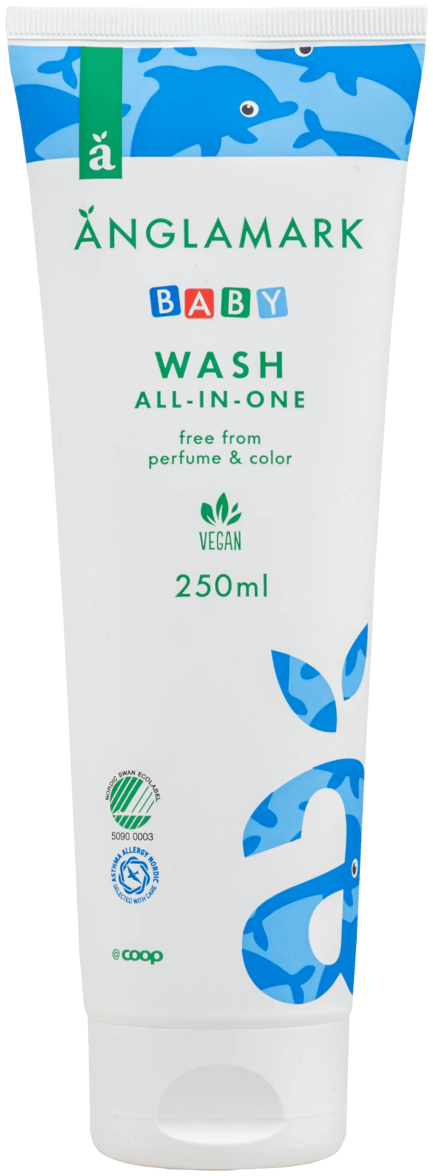 Änglamark Baby soap all-in-one vauvan yleispesuneste 250 ml