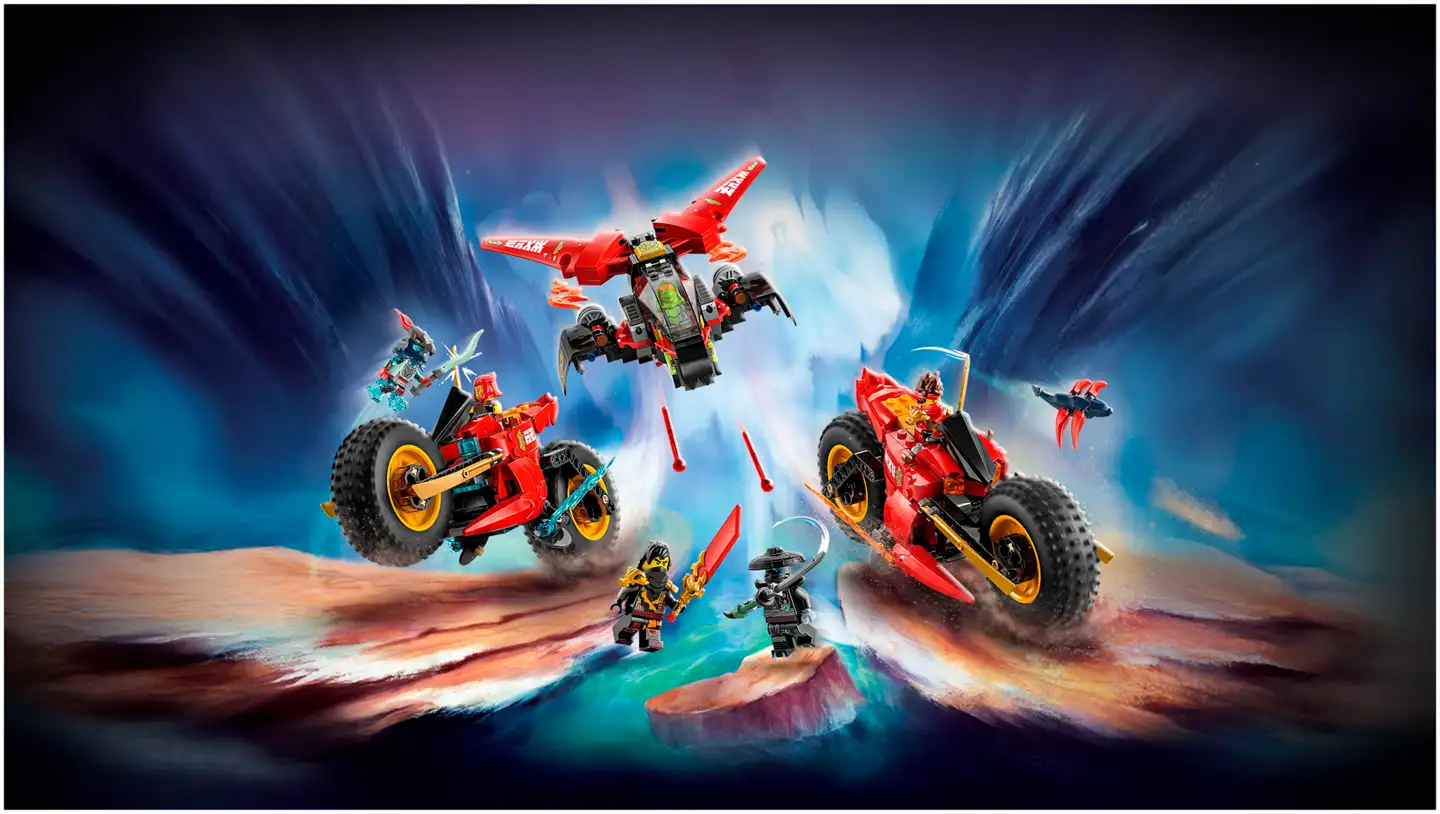 LEGO® Ninjago 71844 Ninjojen taisteluajoneuvo - 7