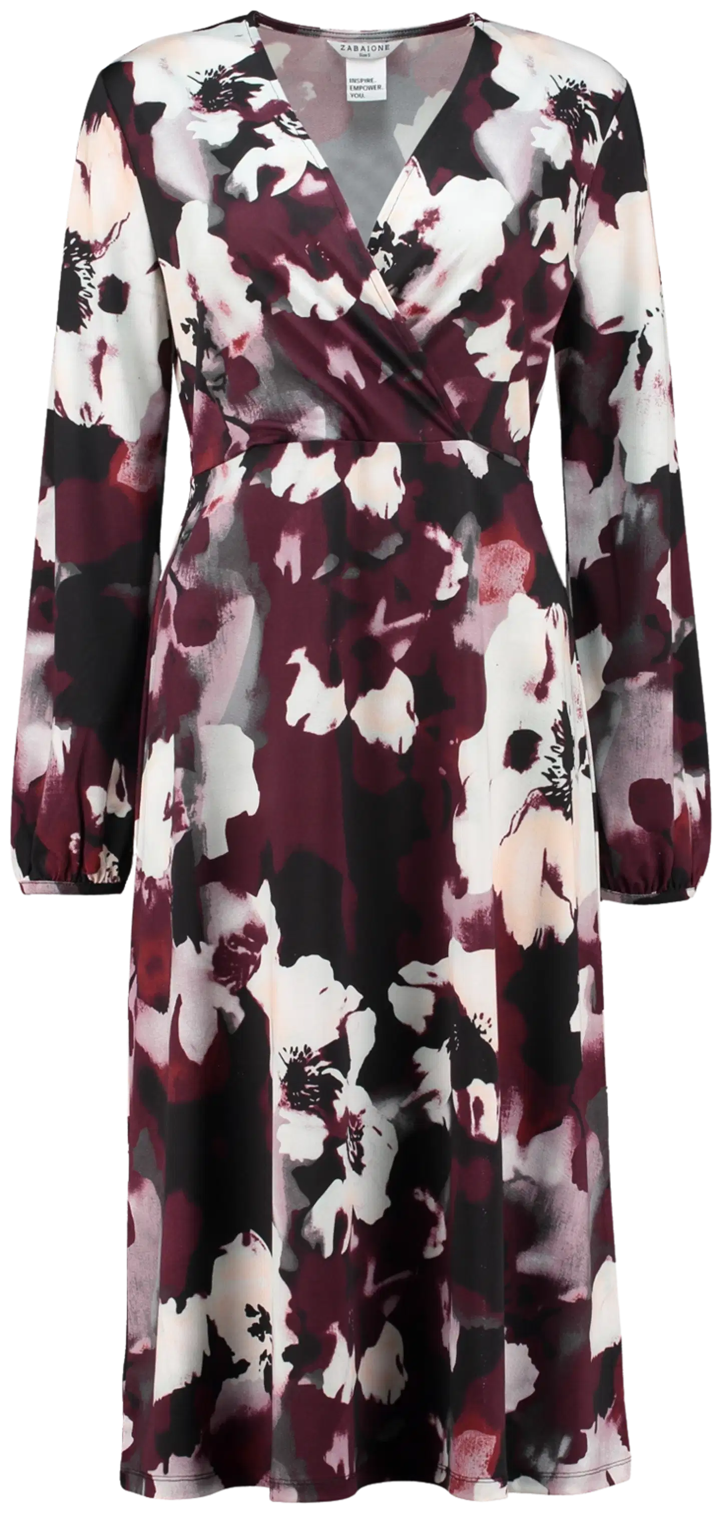 Zabaione naisten mekko An44nabelle - D2912 plum - 1