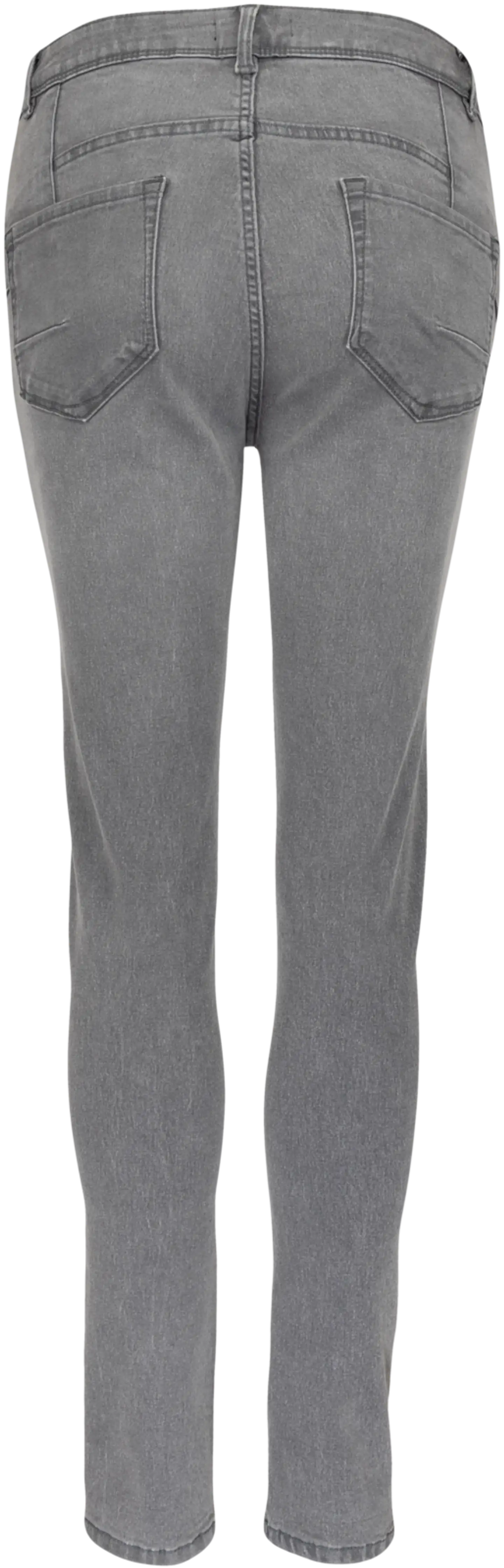 TEX naisten push up -farkut I942283 - Grey - 3