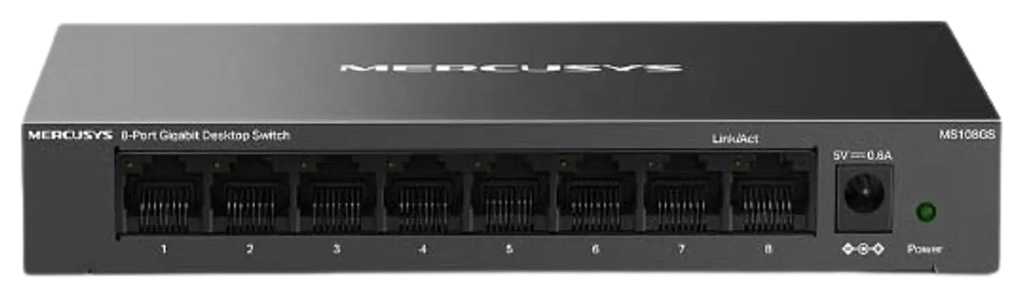 Mercusys MS108GS 8-porttinen Gigabit-kytkin - 1