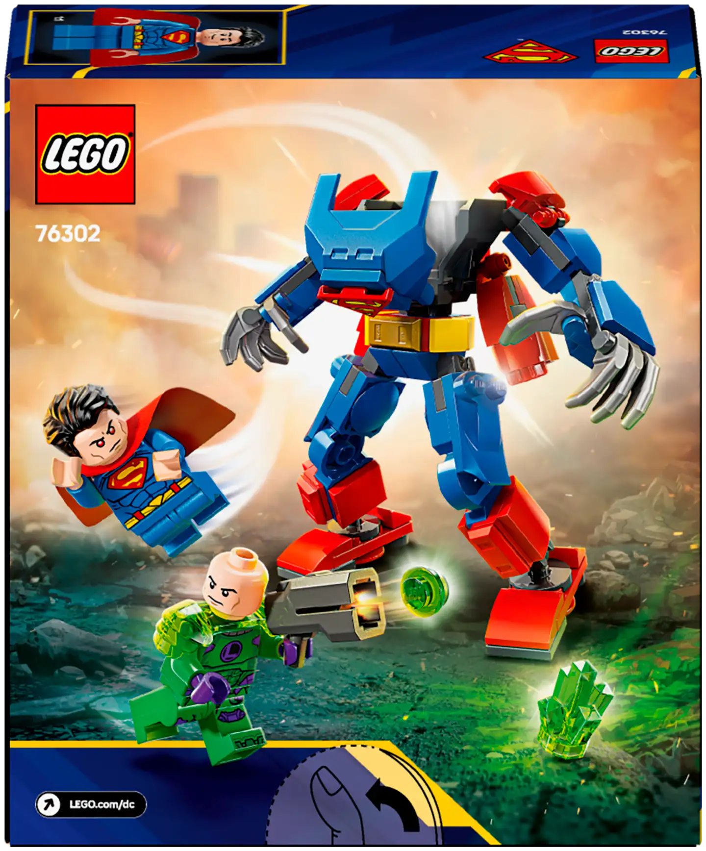 LEGO® Super Heroes DC 76302 Superman™-robotti vastaan Lex Luthor™ - 3