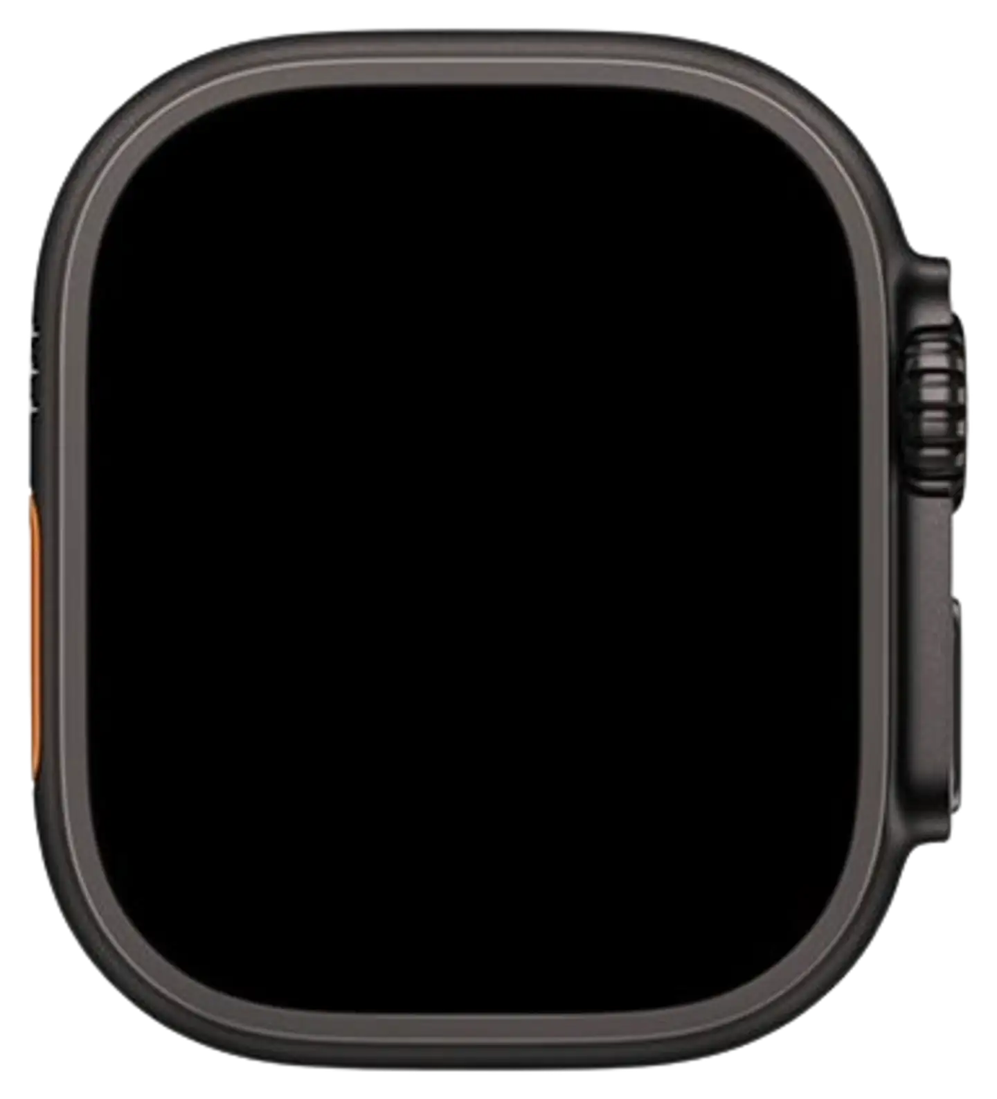 Apple Watch Ultra 2 GPS + Cellular 49mm mustatitaani kotelo, Dark Green Alpine Loop ranneke - Small - MX4Q3KS/A - 4