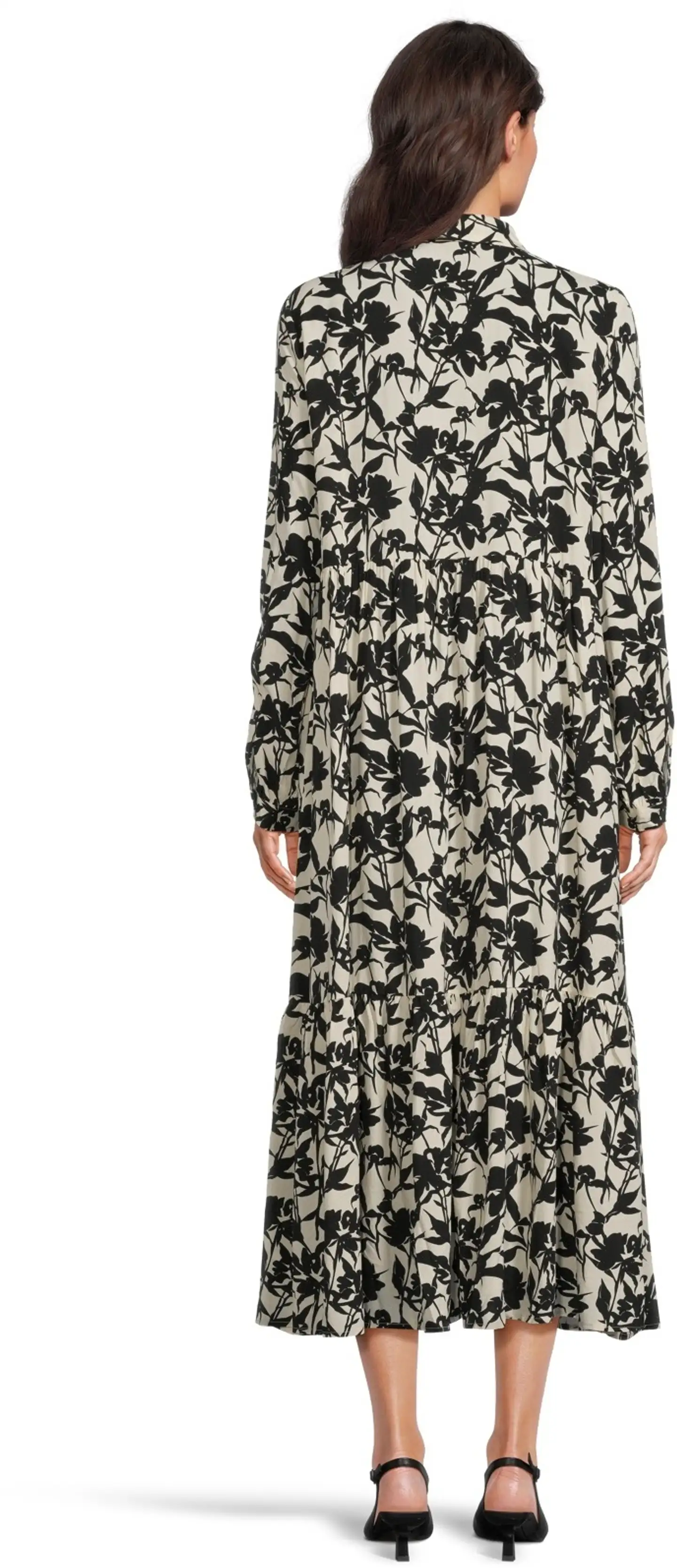 House naisten pitkä mekko 218H260313 - Multicolor - 3