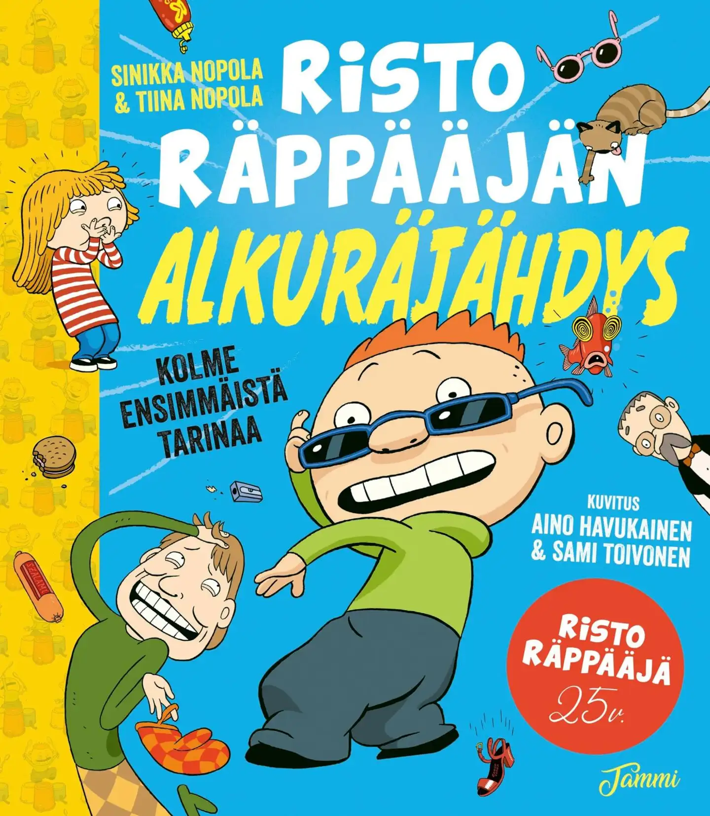Nopola, Risto Räppääjän alkuräjähdys - Kolme ensimmäistä tarinaa