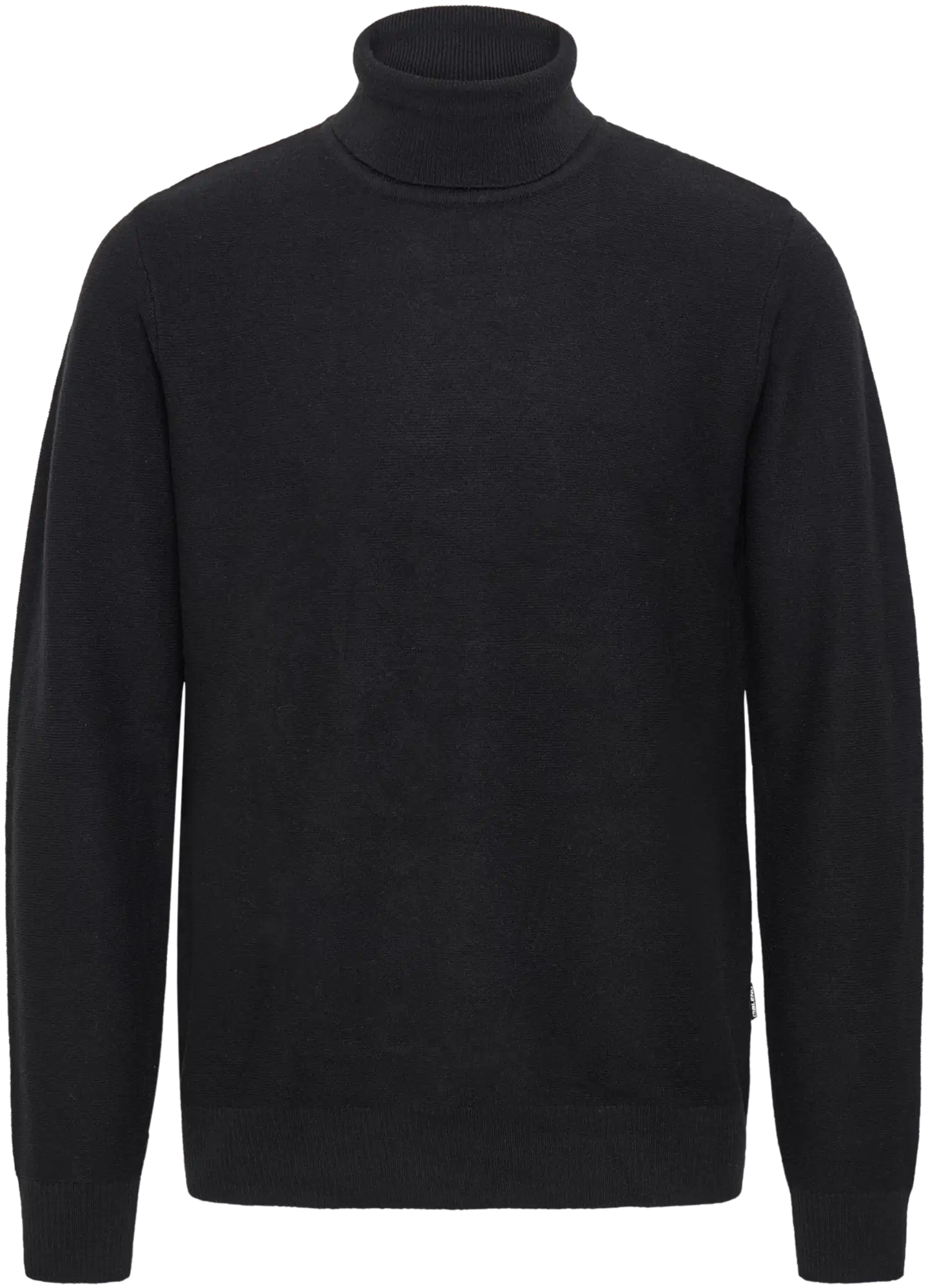 Blend miesten ohut rullakaulus neule - Black Beauty - 1