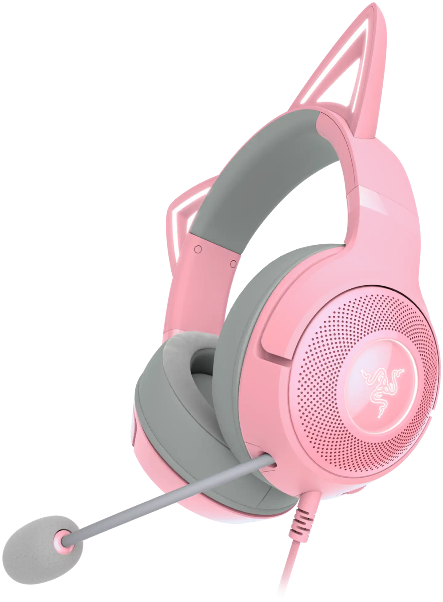 Razer kuulokkeet Kraken Kitty V2 pinkki - 3