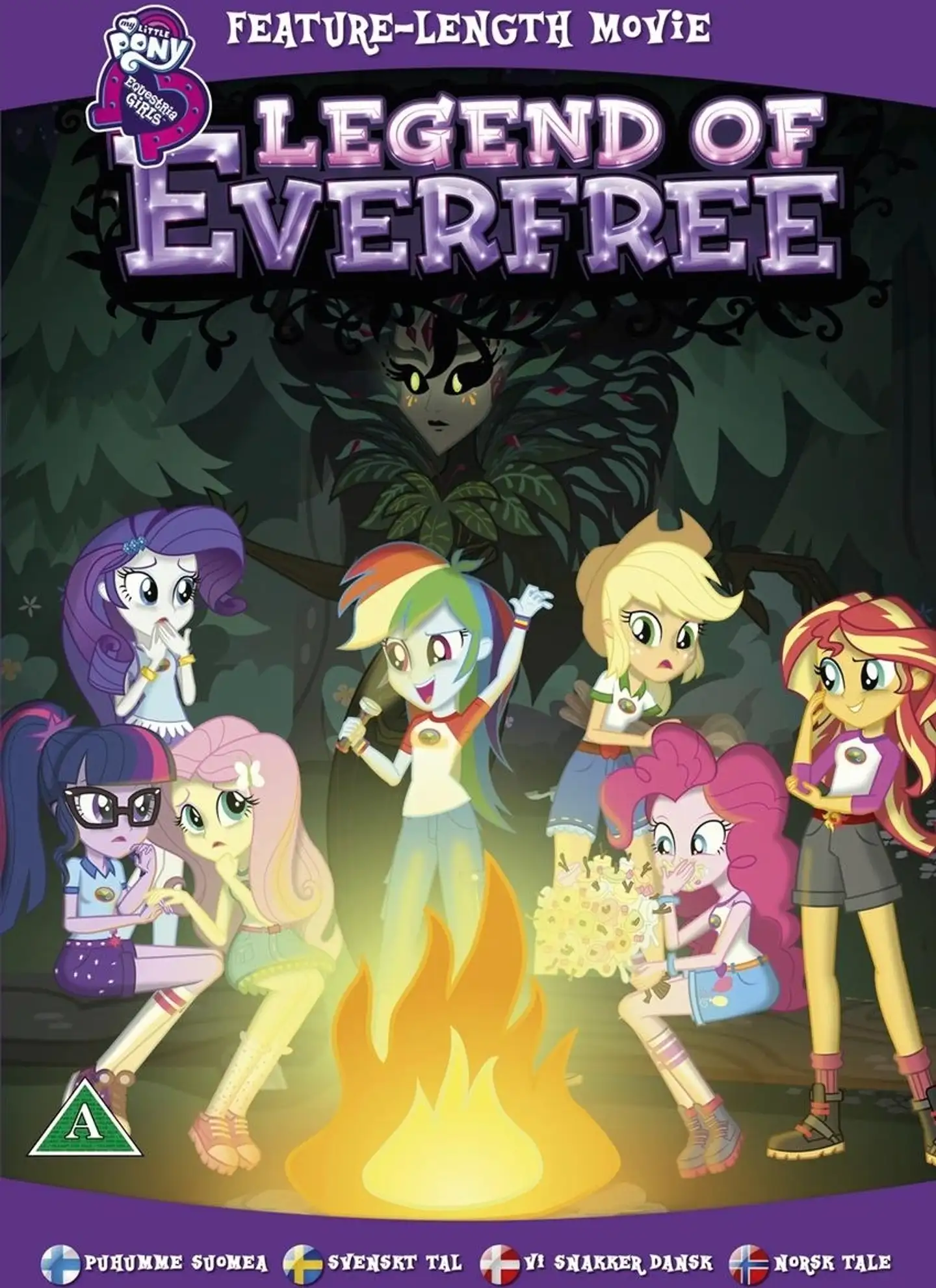 My Little Pony - Equestria Girls - Legend Of Everfree DVD