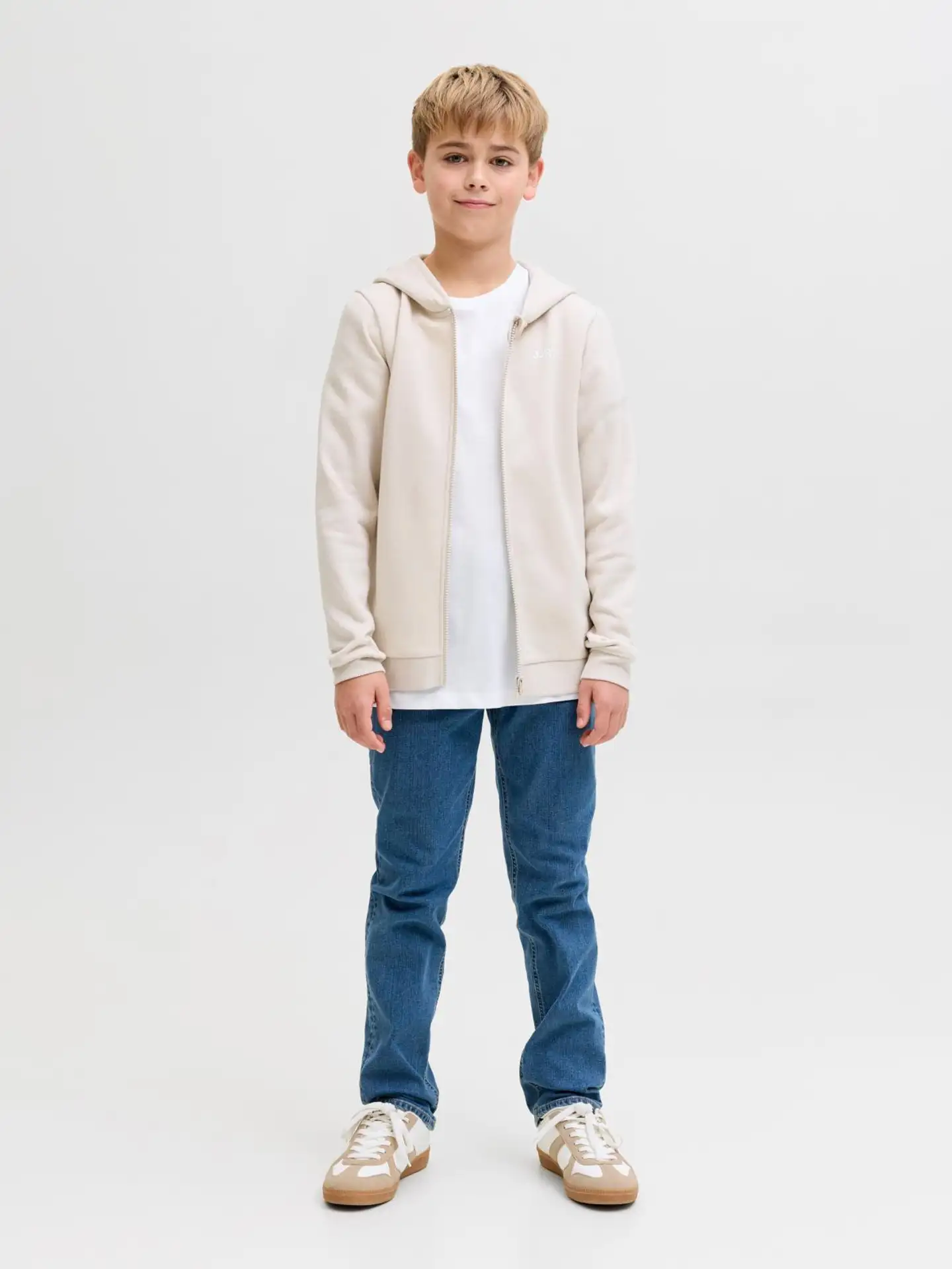 JJ REBEL JUNIOR lasten t-paita - Bright white - 5
