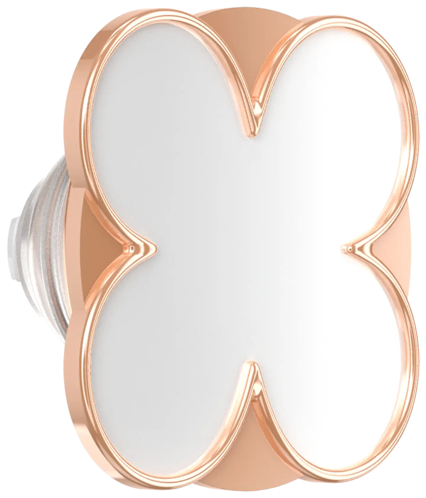Popsockets puhelinpidike popgrip clover rose gold - 2