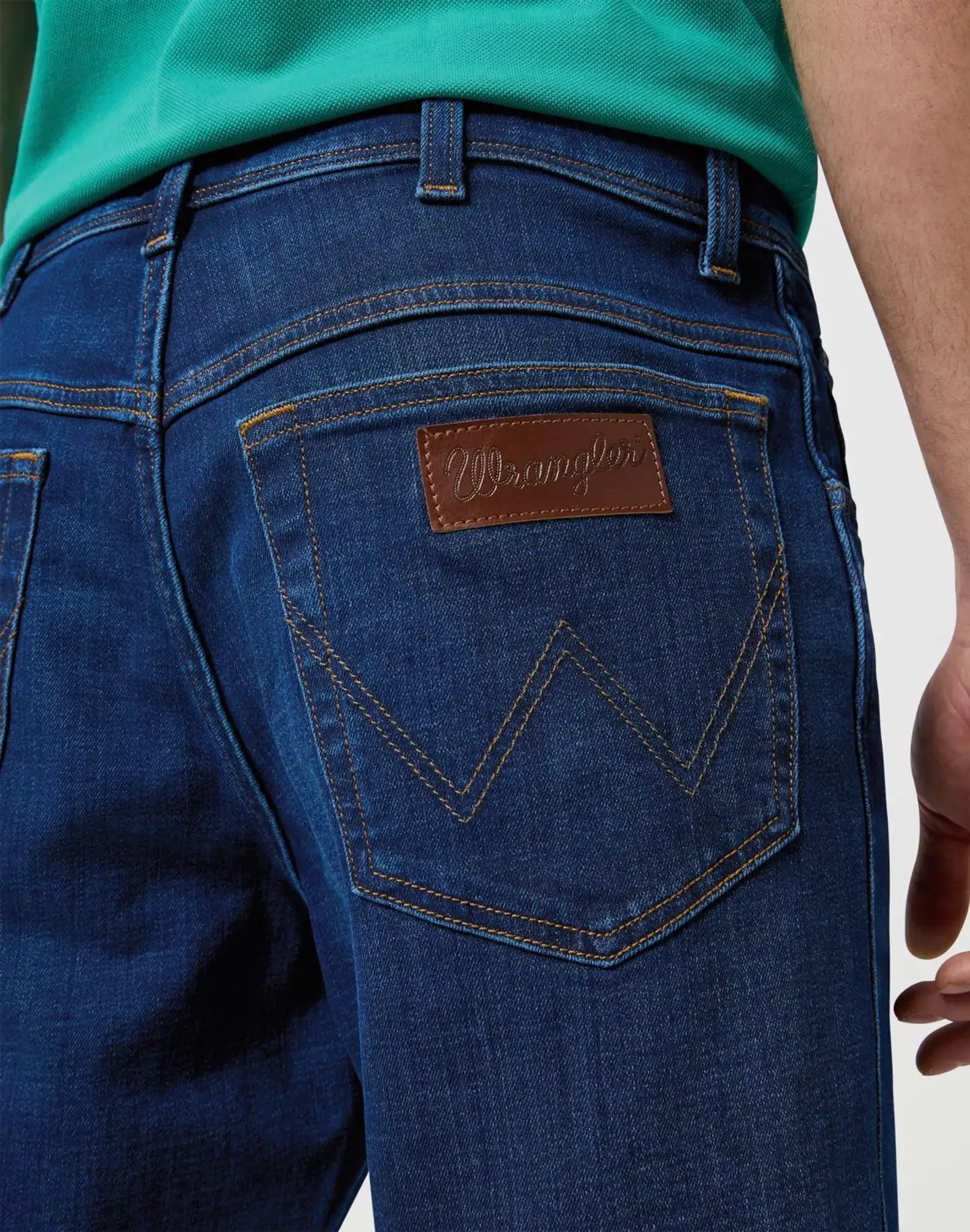 Wrangler miesten Texas farkkushortsit - VINTAGE STORM - 5