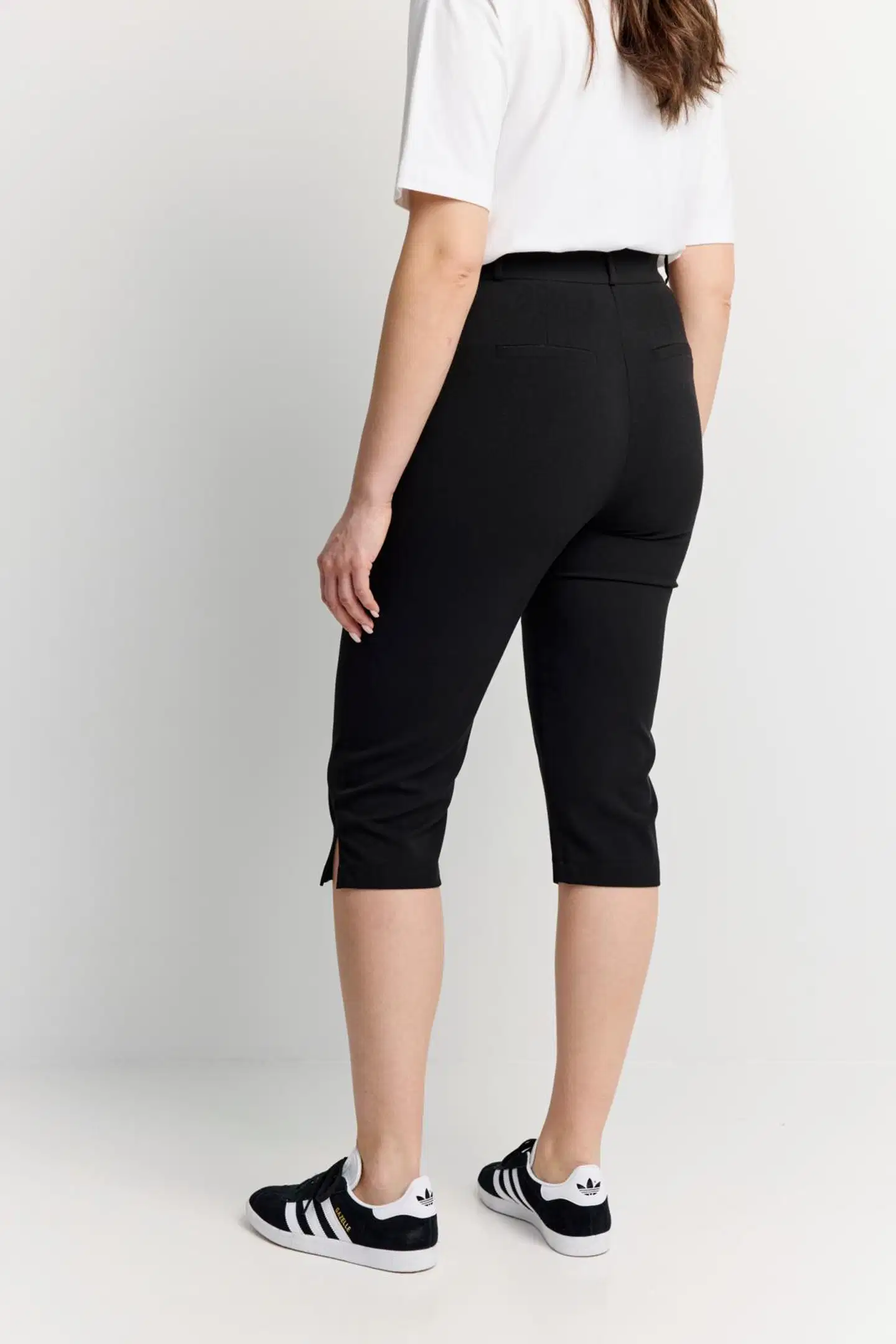 Finlayson naisten caprihousut - BLACK - 5