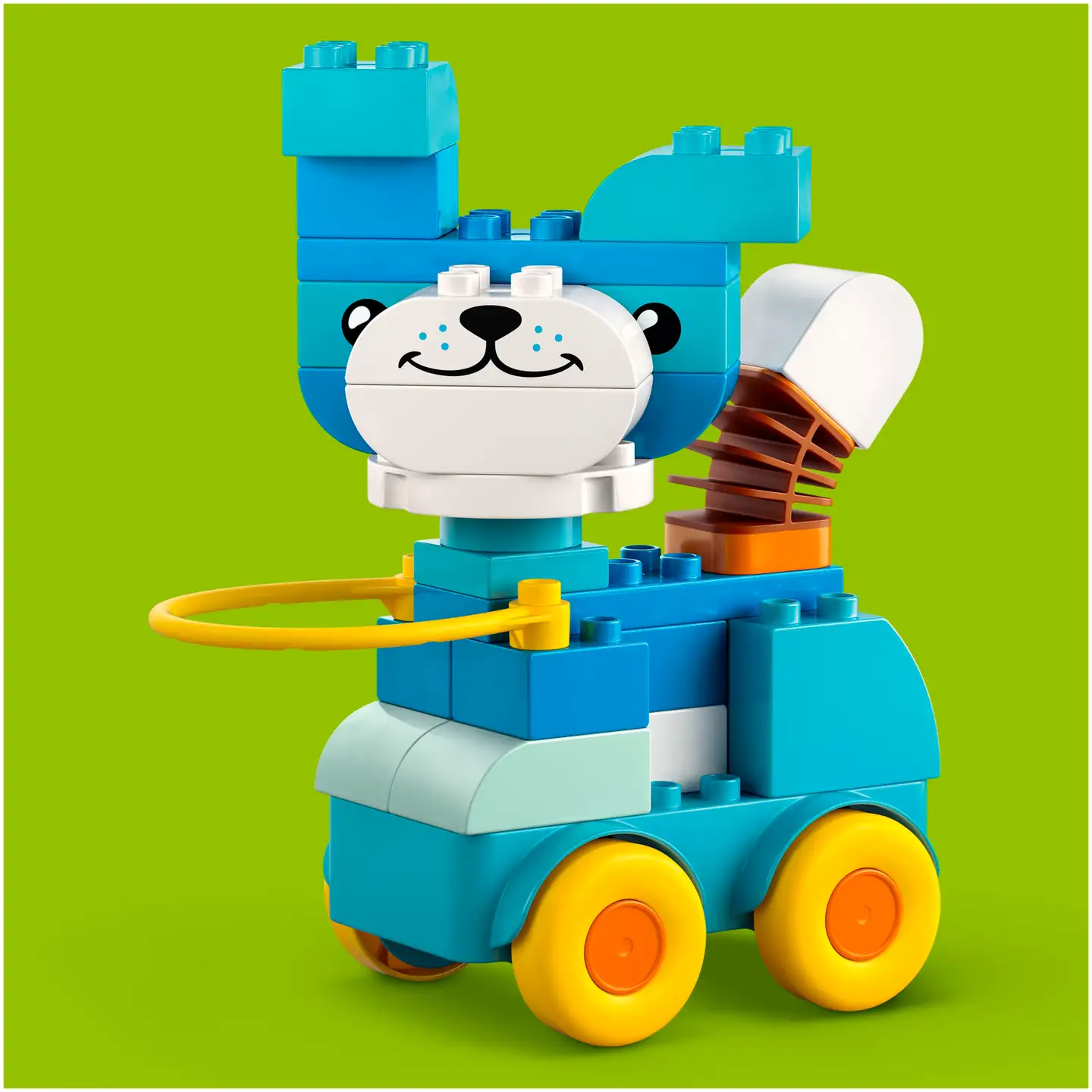 LEGO® DUPLO Town 10448 Eläimiä pyörien päällä – 3in1-setti - 6