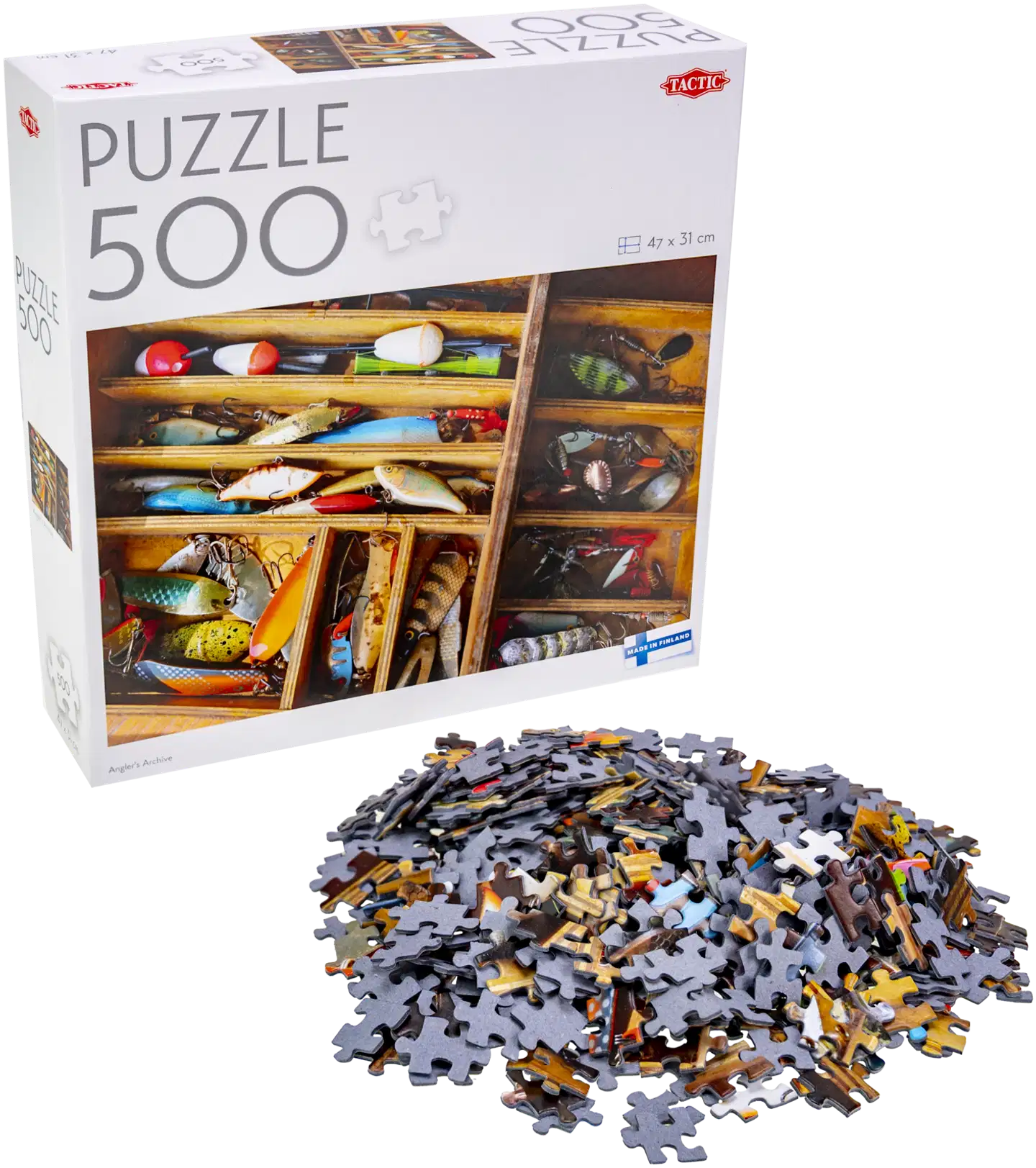 Tactic Palapeli Puzzle Lovers Angler's Archive 500 palaa - 2