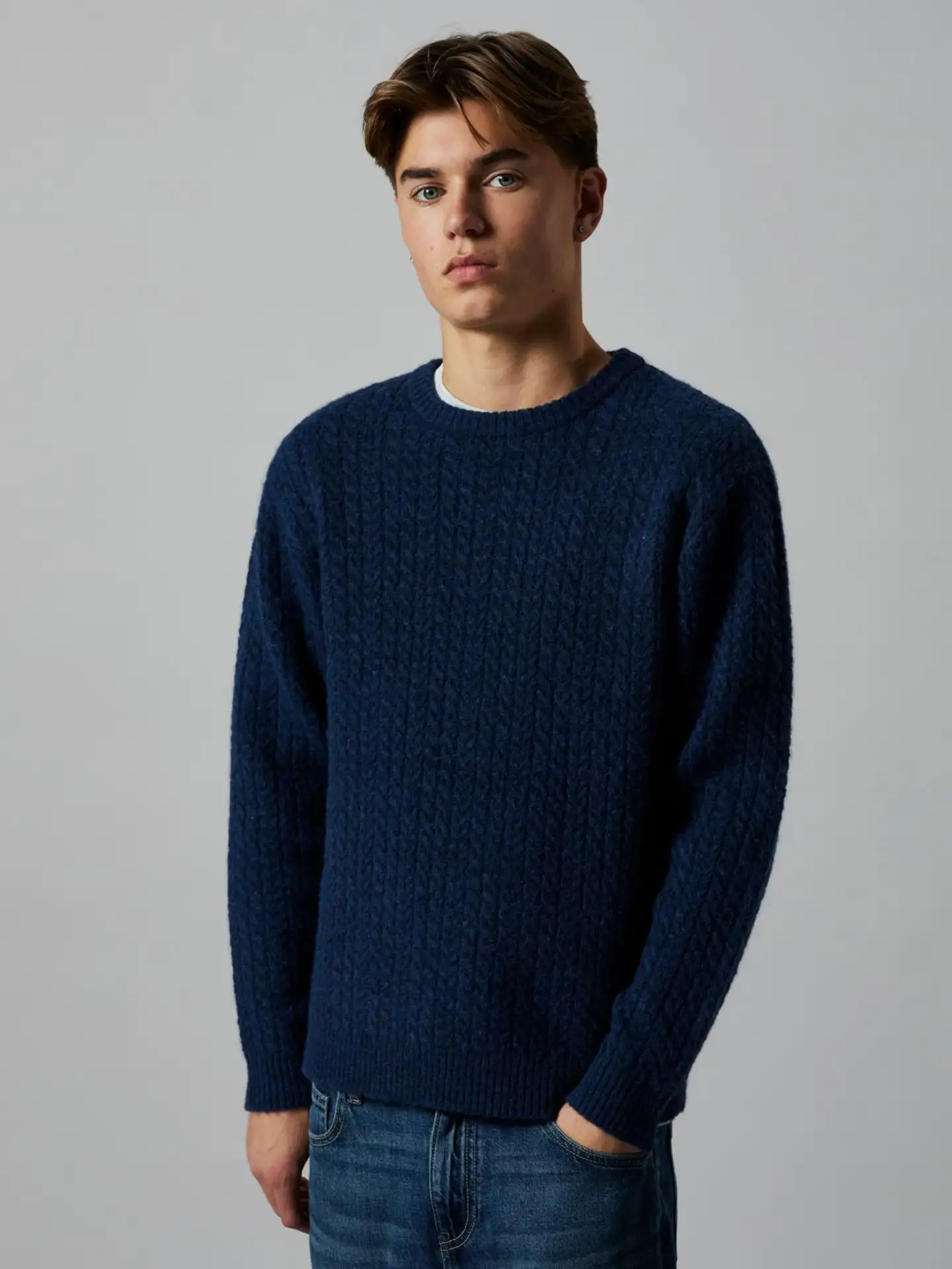 LMTD lasten neule - Navy Blazer - 6