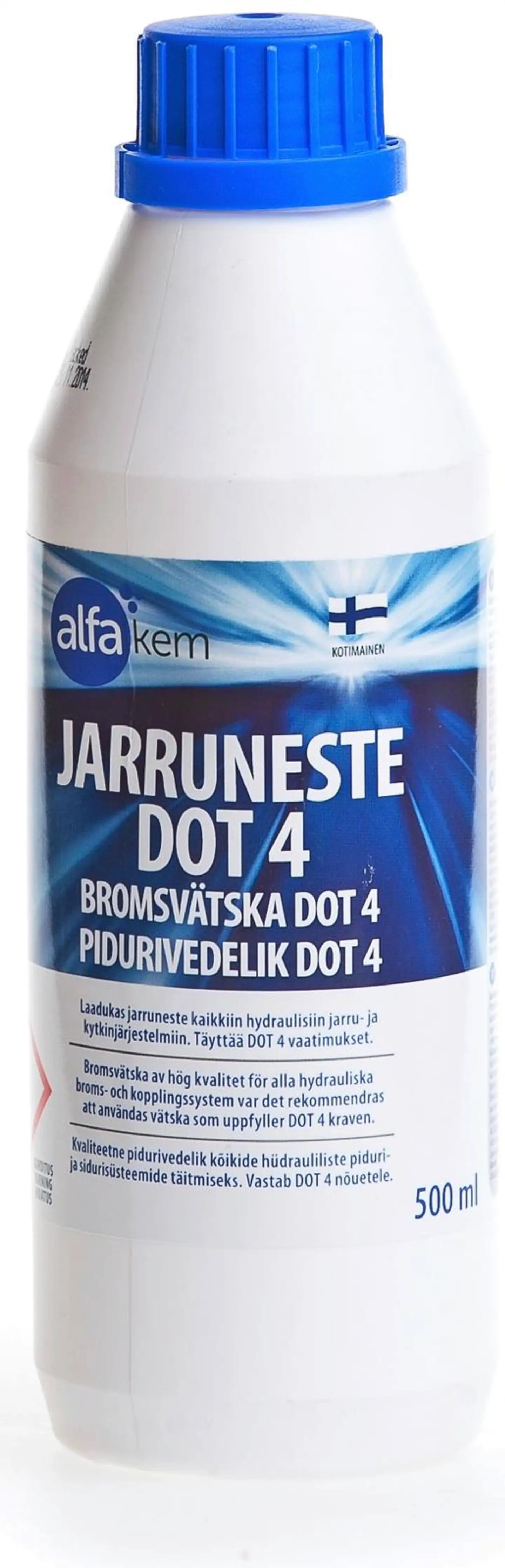 Alfakem 0,5l Dot 4 jarruneste