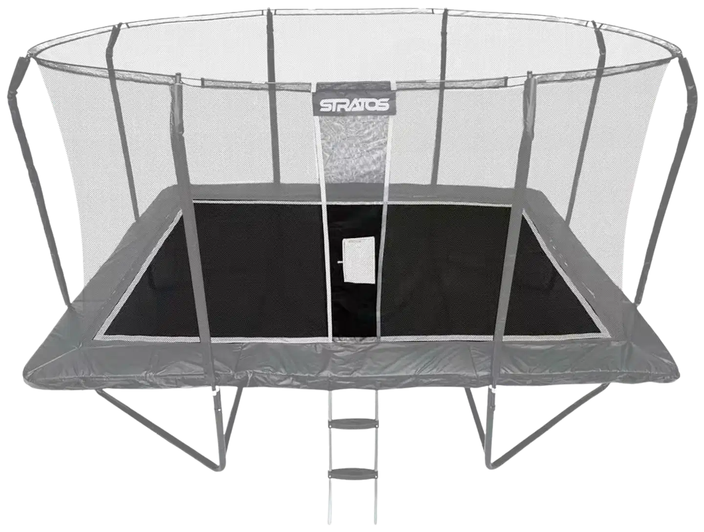 Trampoliinin matto stratos suorakaide trampoliini 277x477 cm premium black line - 2