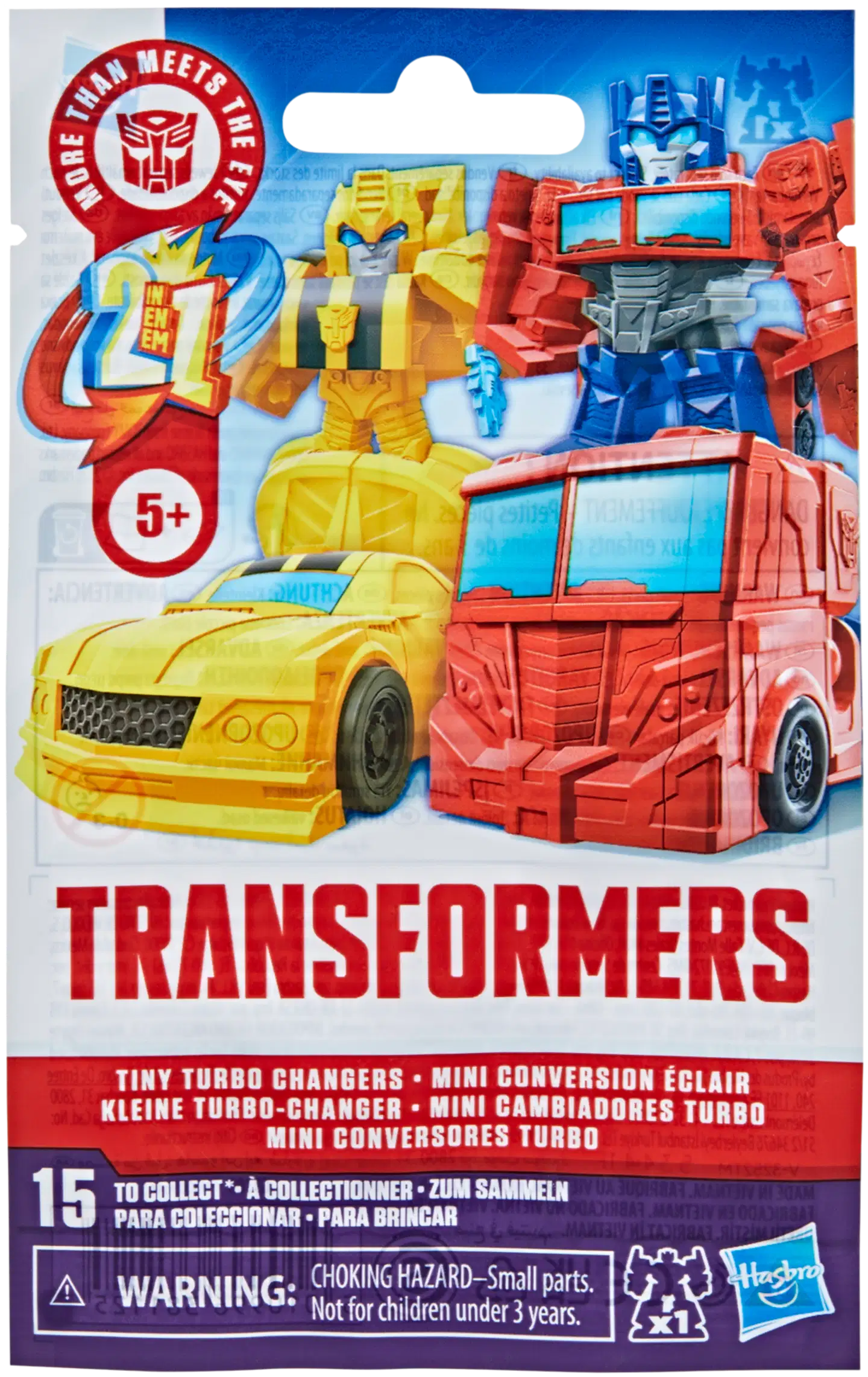 Transformers hahmo Core tiny turbos, yllätyspakkaus - 1