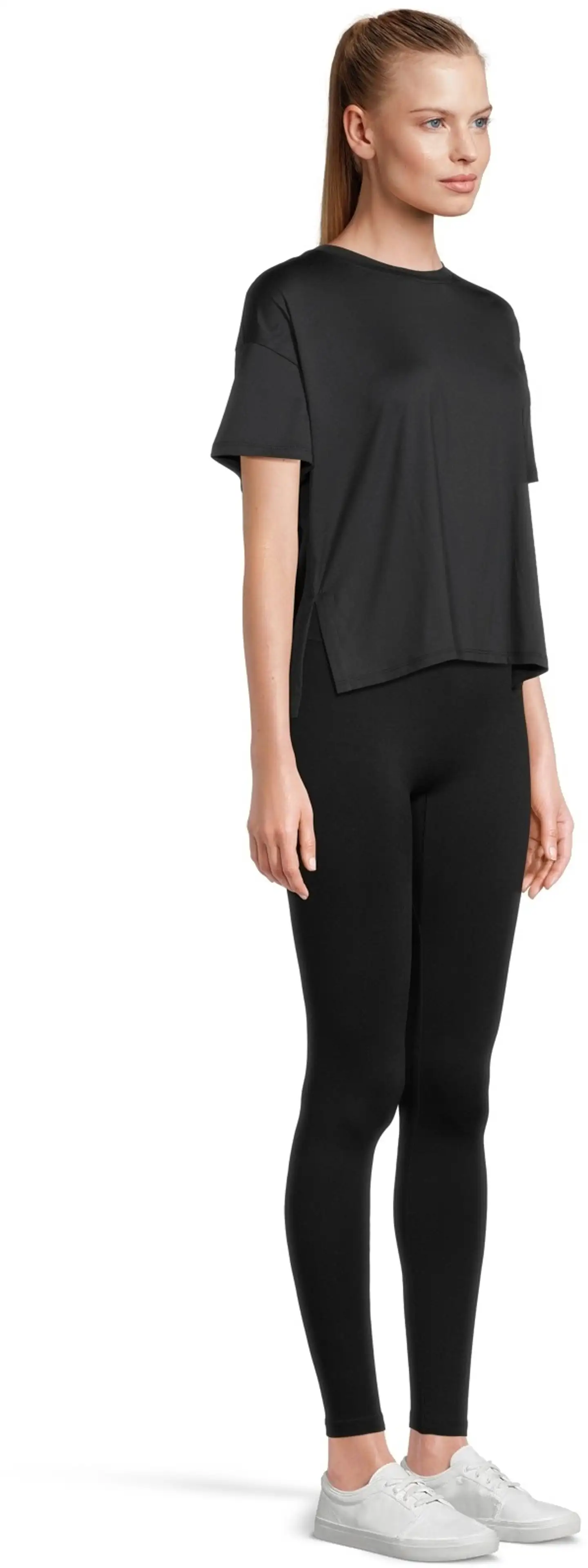 Cheetah naisten treenipaita boxy CLT6383 - BLACK - 4