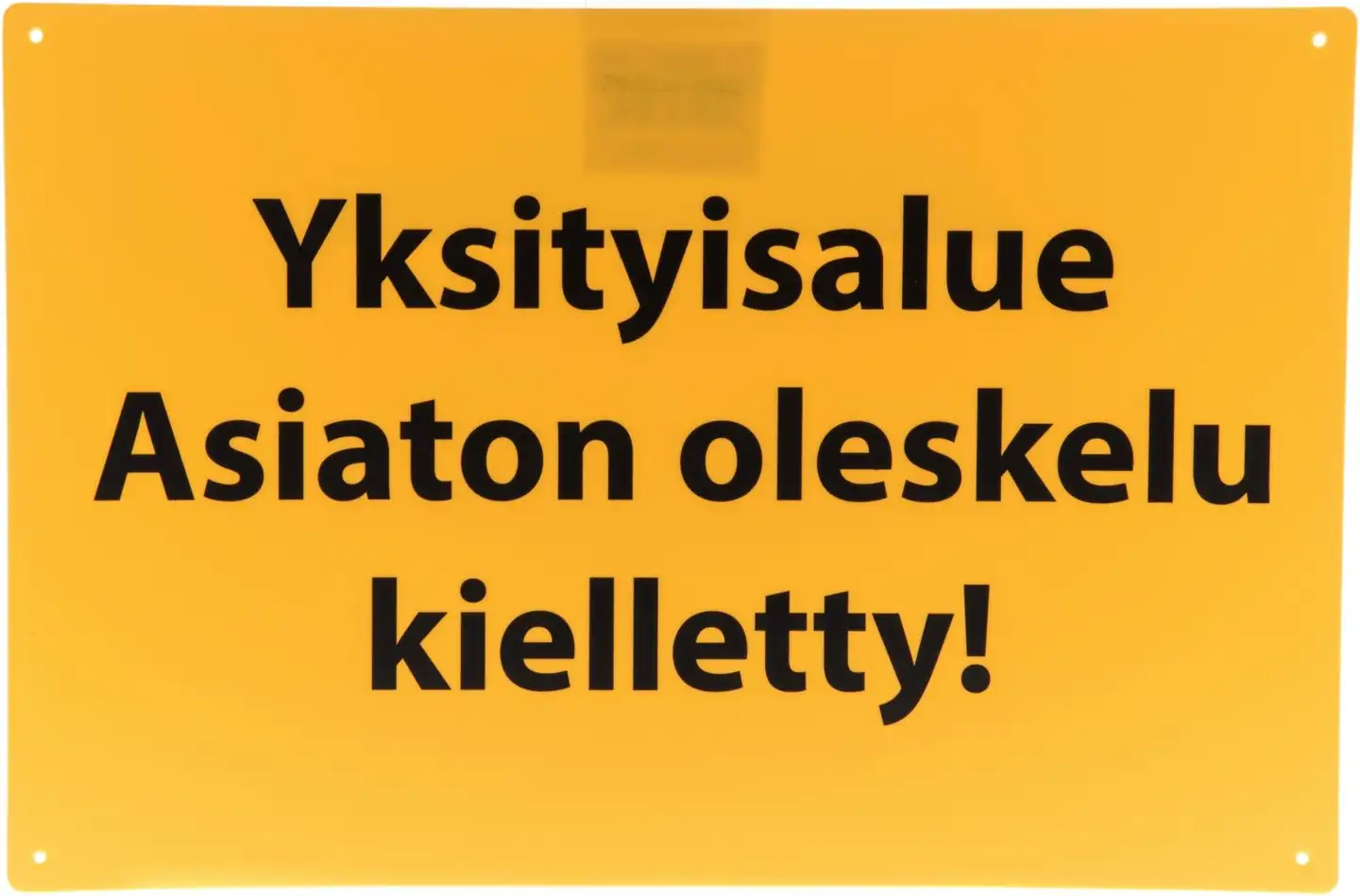 Opaste Yksityisalue 20x30 cm