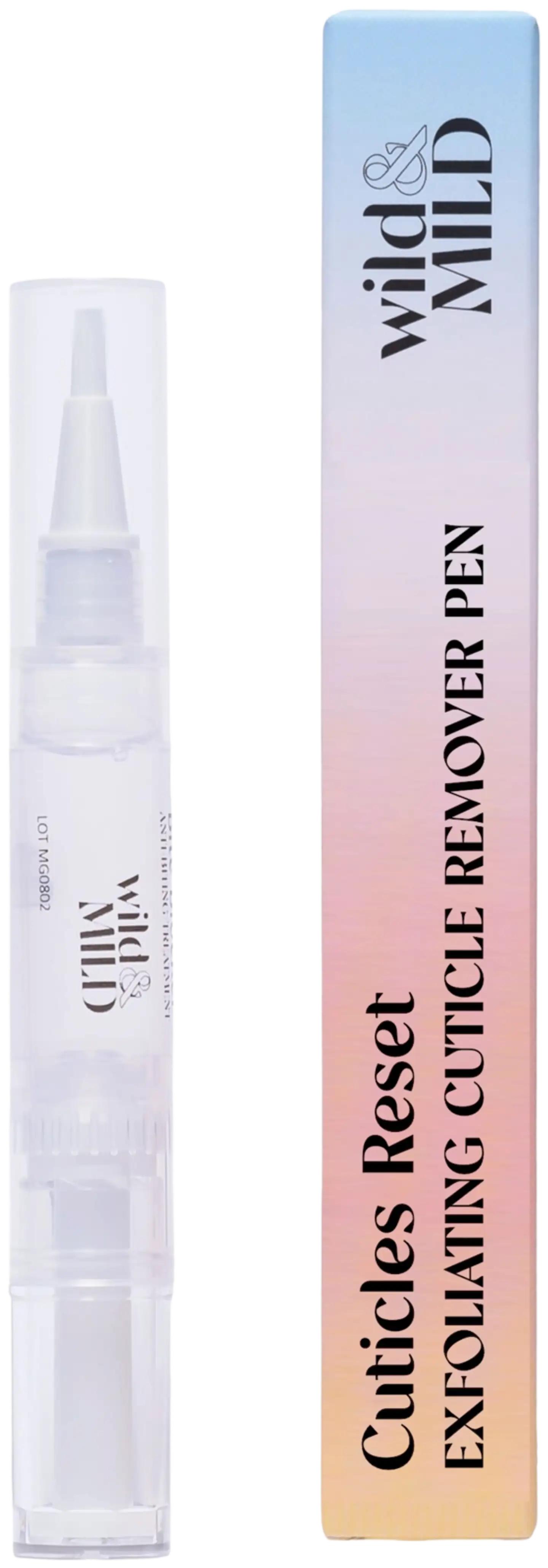 Wild&Mild nail care pen Cuticles Reset - Cuticle Exfoliator PE007 5ml