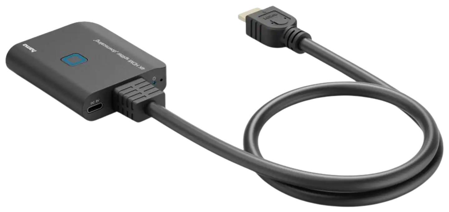 Hama HDMI™-jakaja, 1 in 2 out, 4K - 3