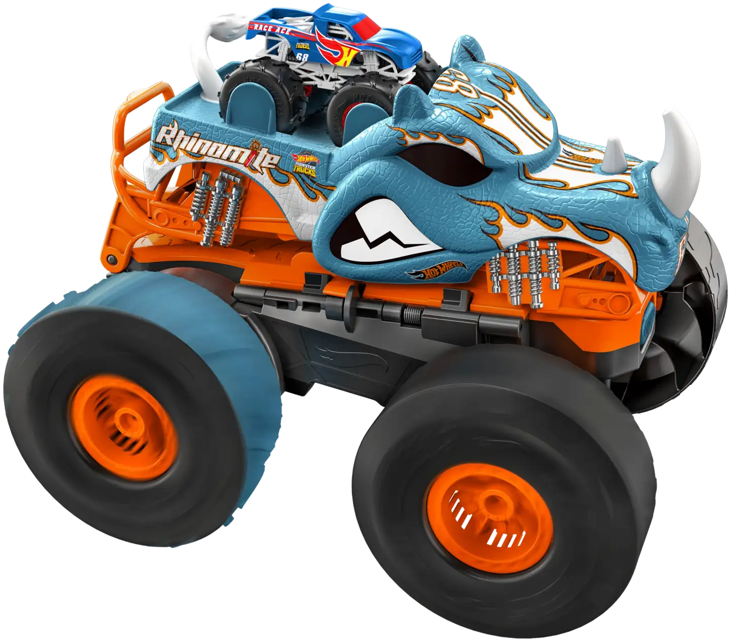 Hot Wheels Monster Trucks HW Transforming Rhinomite RC - 1