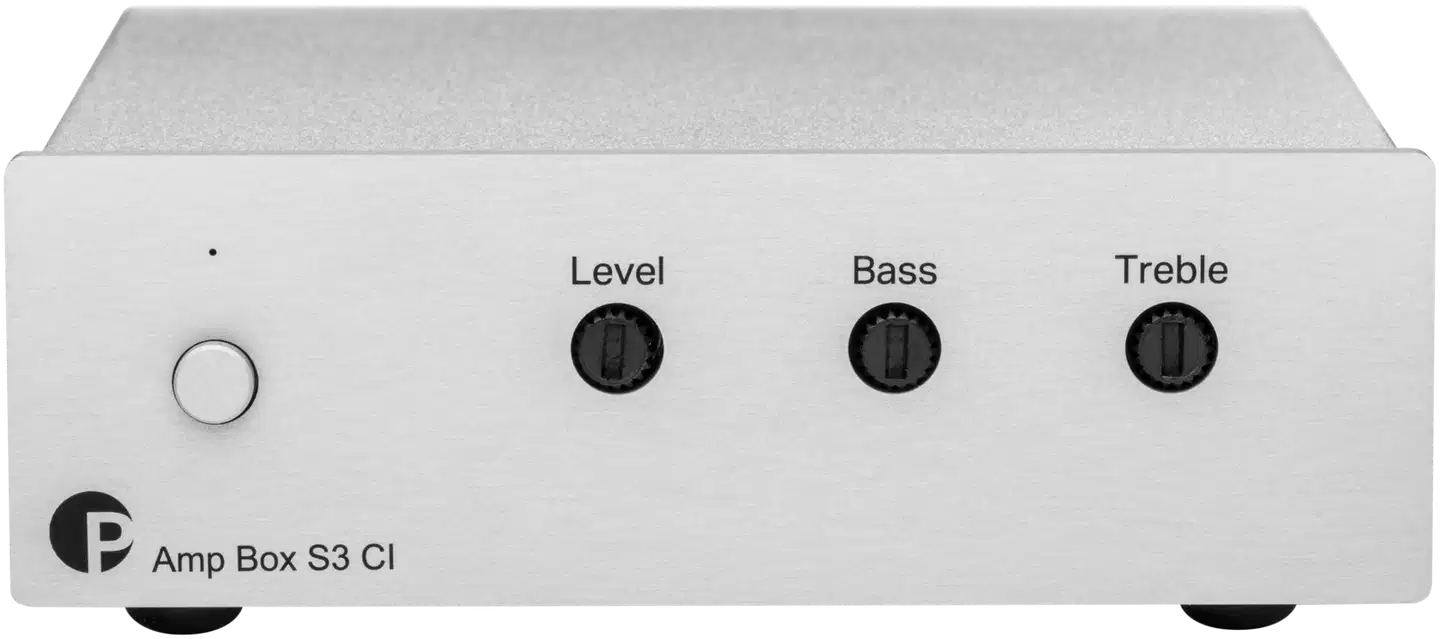 Pro-Ject Päätevahvistin Amp Box S3 CI hopea - 3
