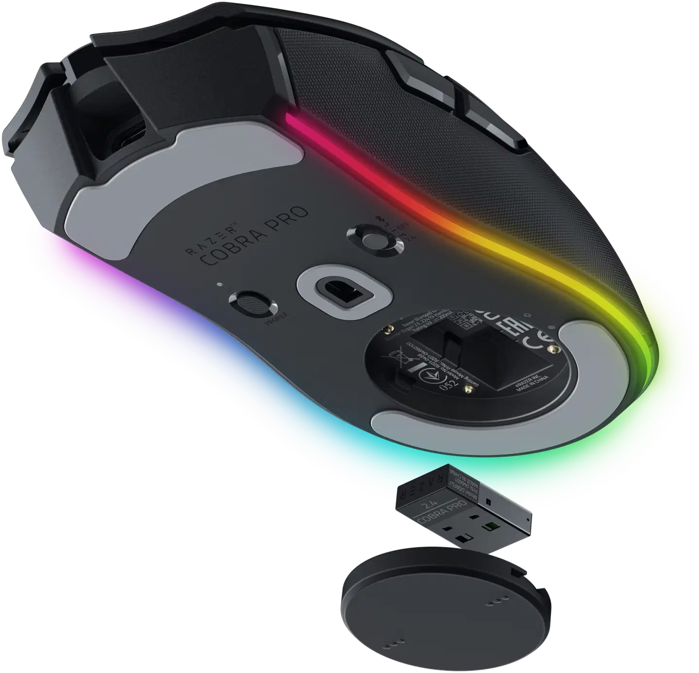 Razer Cobra Pro langgaton pelihiiri musta - 5