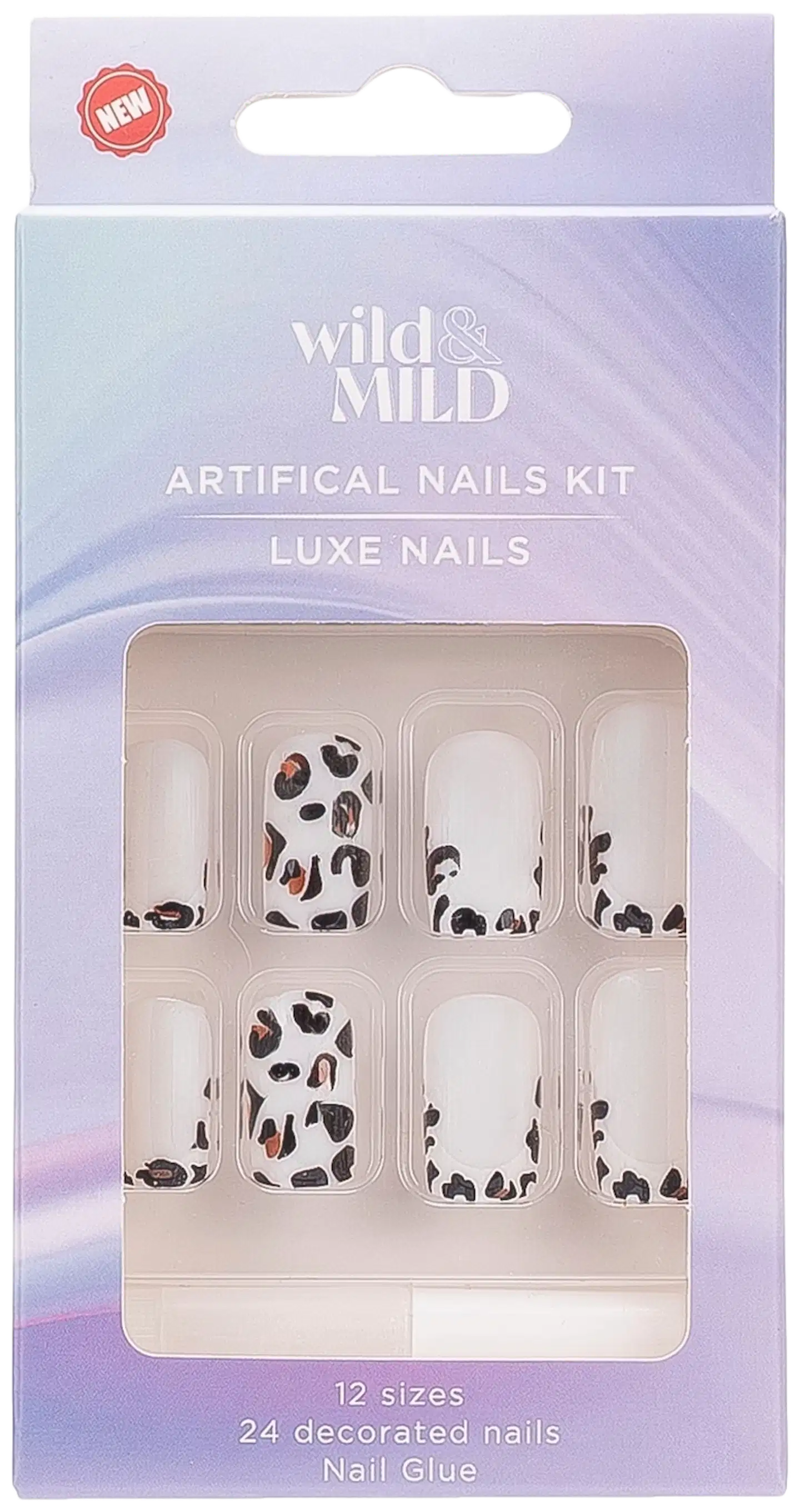 WM101 Catwalk Artificical Nails Set Wild&Mild N24