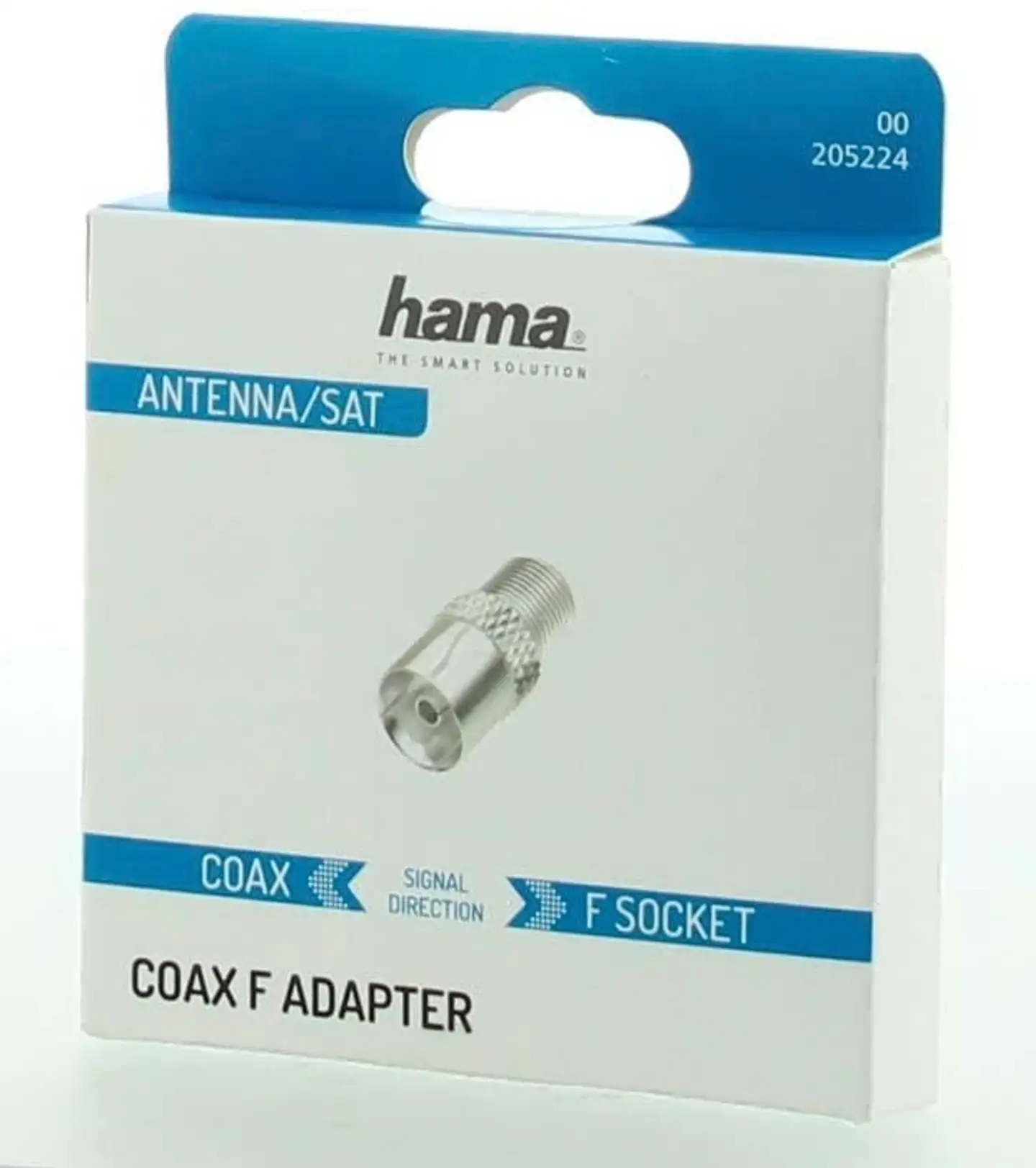 Hama Antennisovite SAT, F-liitin naaras - Coax naaras - 2