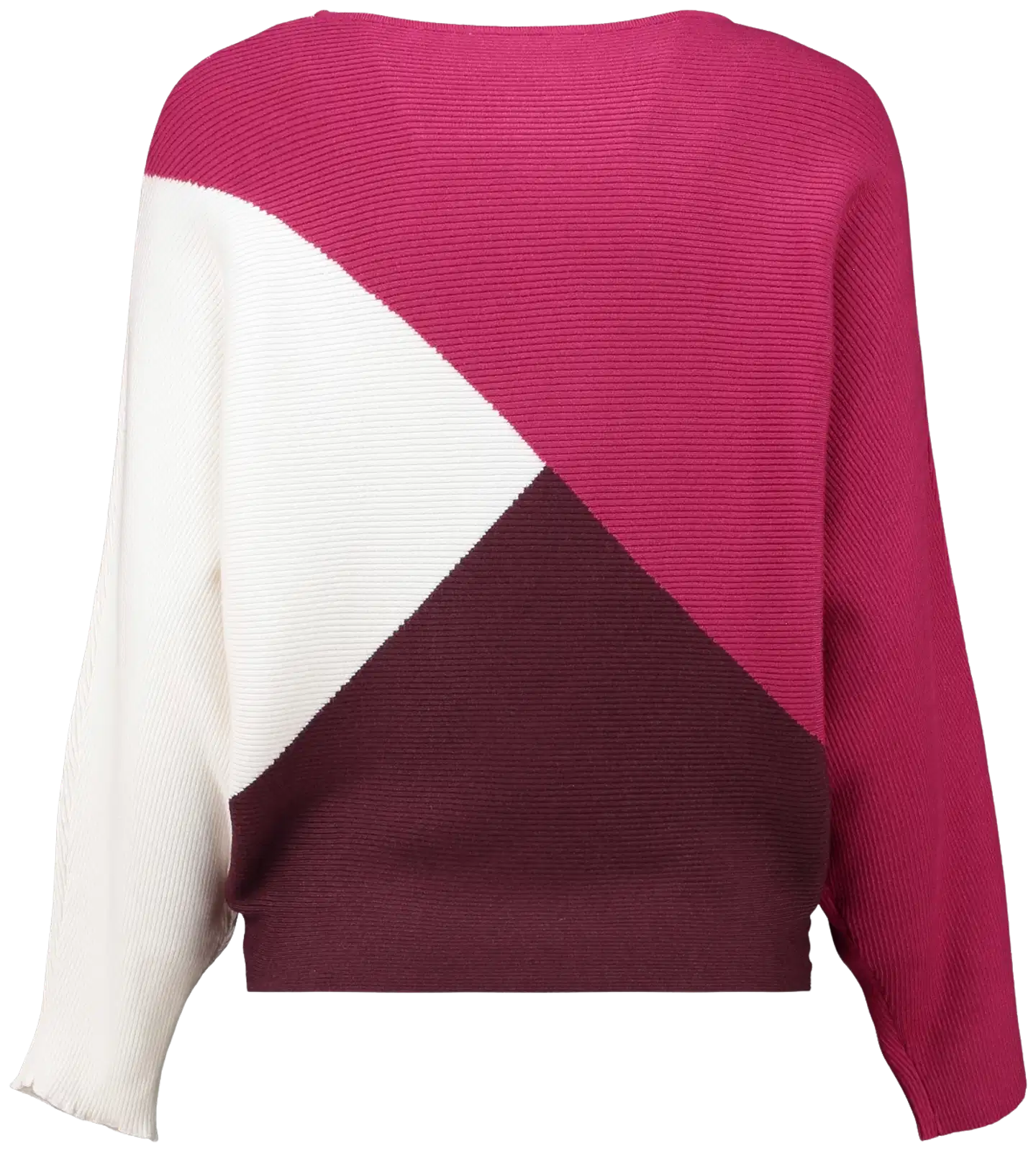 Zabaione naisten neule Ma44ri - cherry/orchid/offwhite - 3