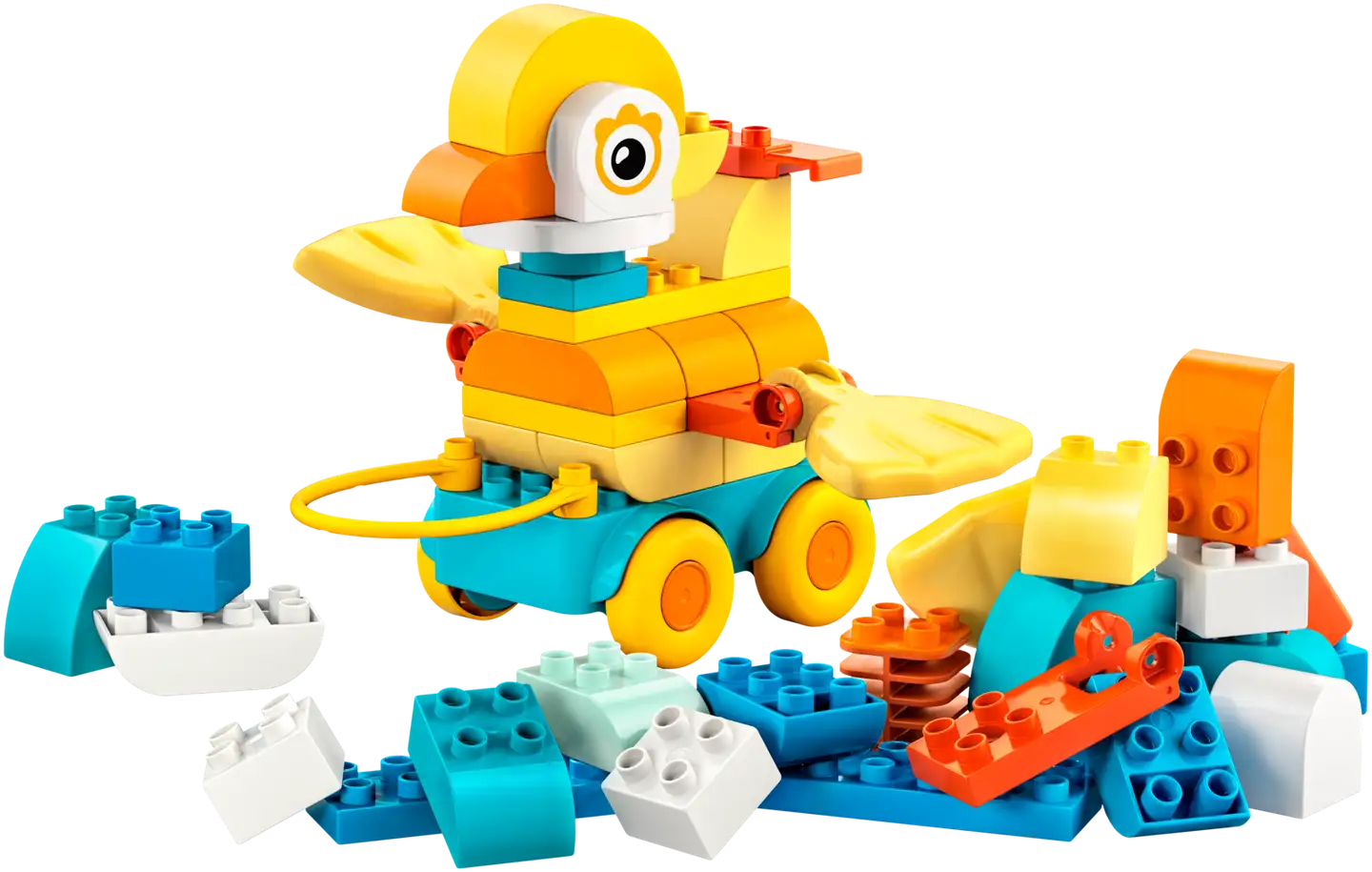 LEGO® DUPLO Town 10448 Eläimiä pyörien päällä – 3in1-setti - 4