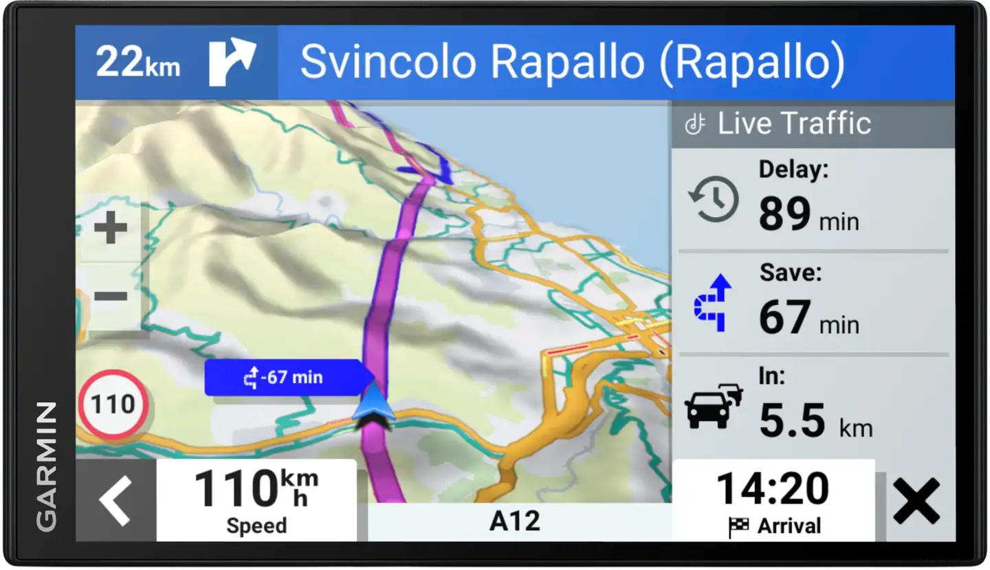 Garmin Drivesmart 76 EU MT-S navigaattori - 15