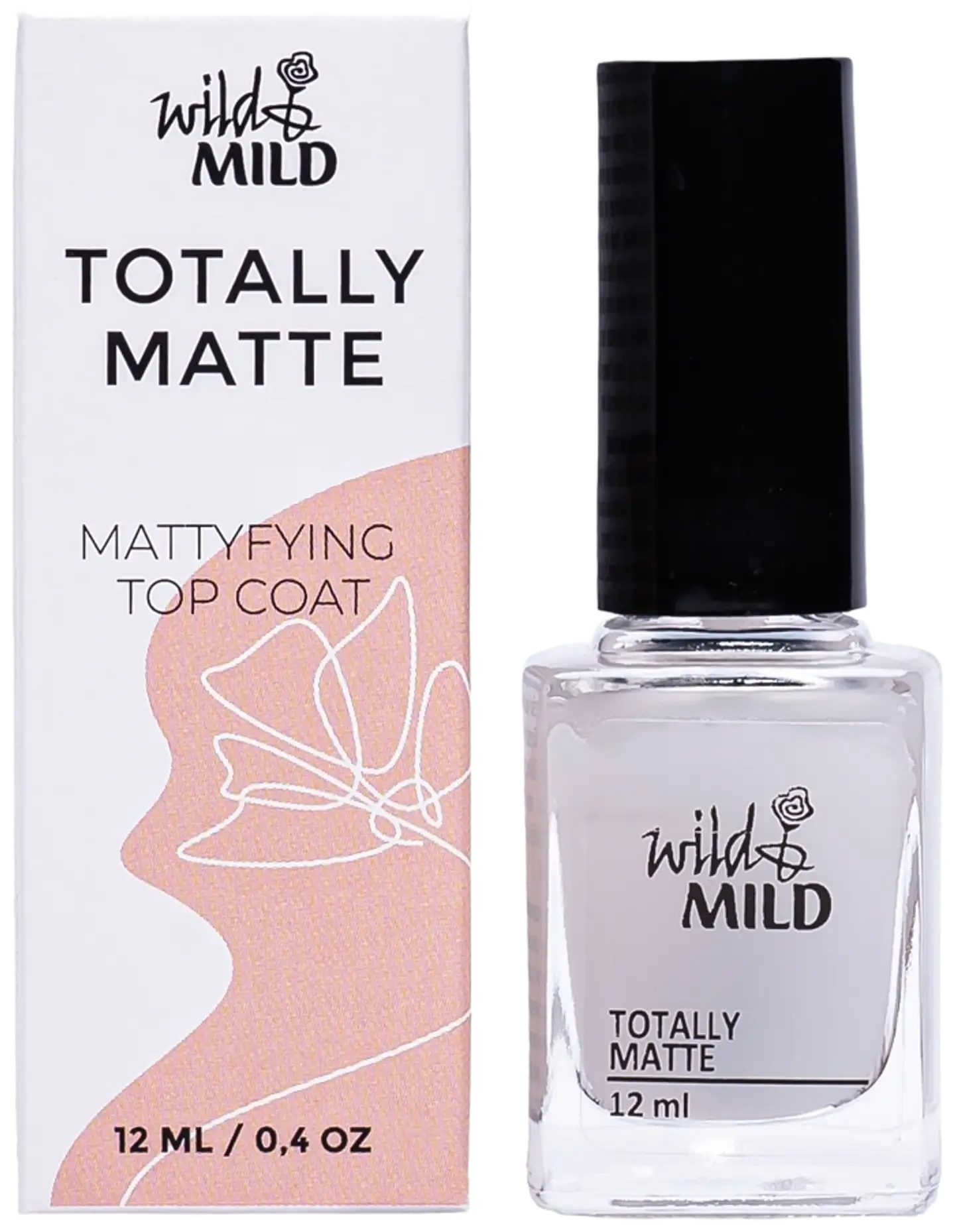 Wild&Mild Totally Matte Top Coat N001 12 ml