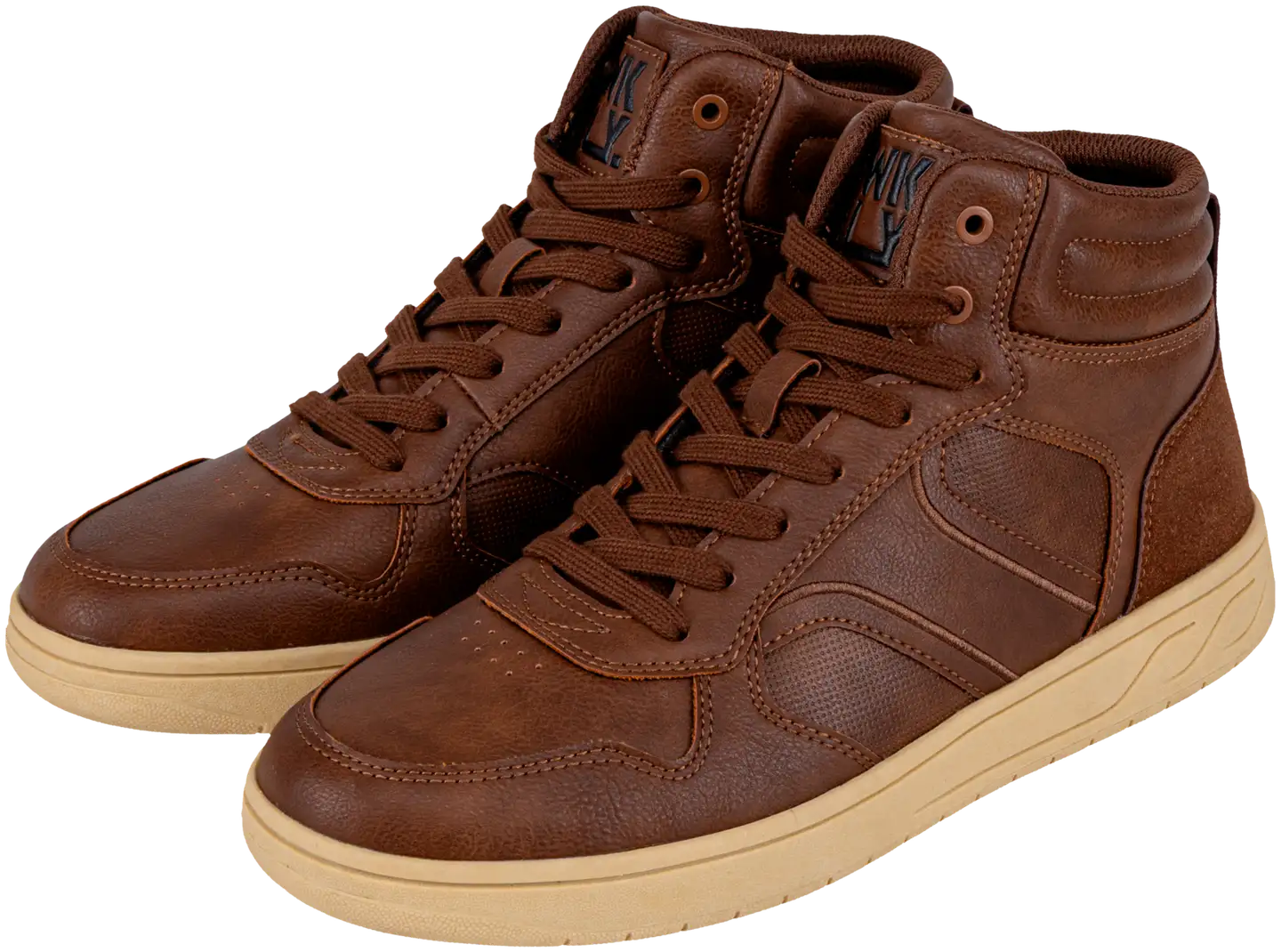 WKLY. miesten mid-vartinen vapaa-ajankengät Valda Mid Brown - Brown - 1