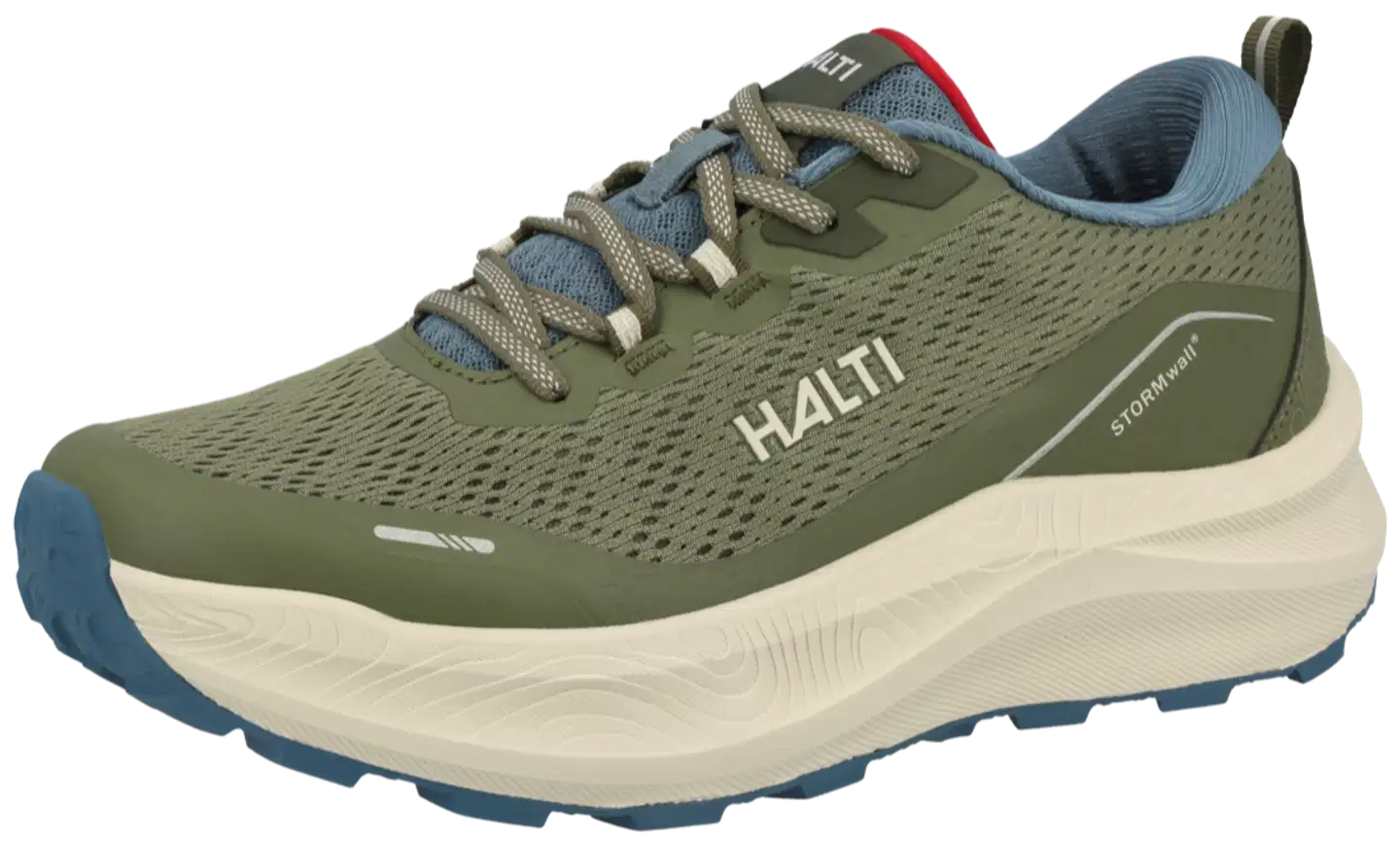 Halti miesten vapaa-ajan lenkkari Rapid Low 2 Olive - Four leaf green - 1