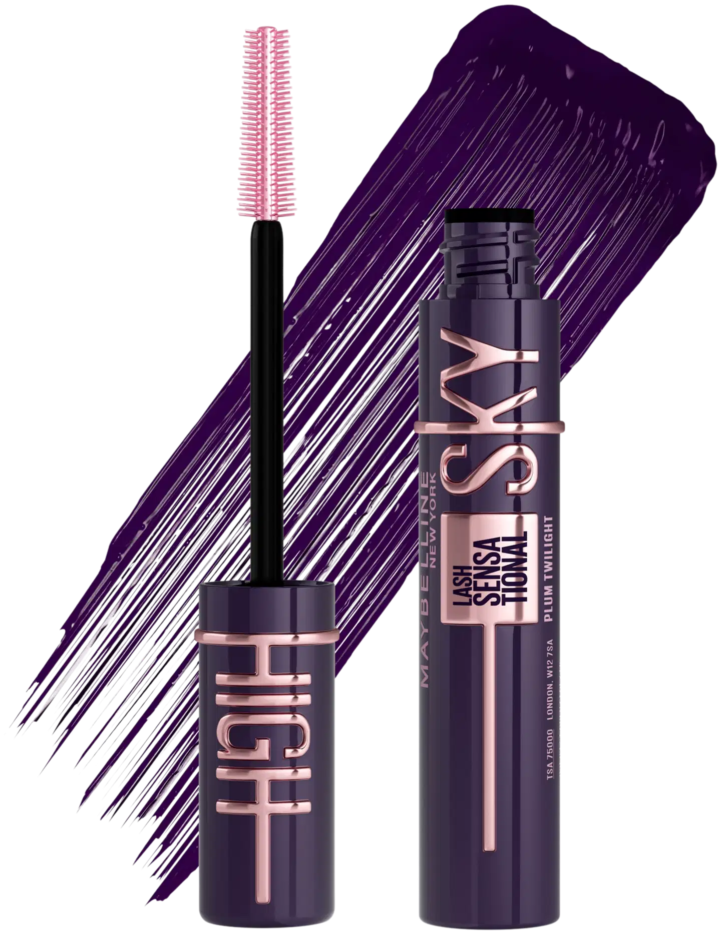 Maybelline New York Lash Sensational Sky High Plum Twilight maskara 7 ml - 2