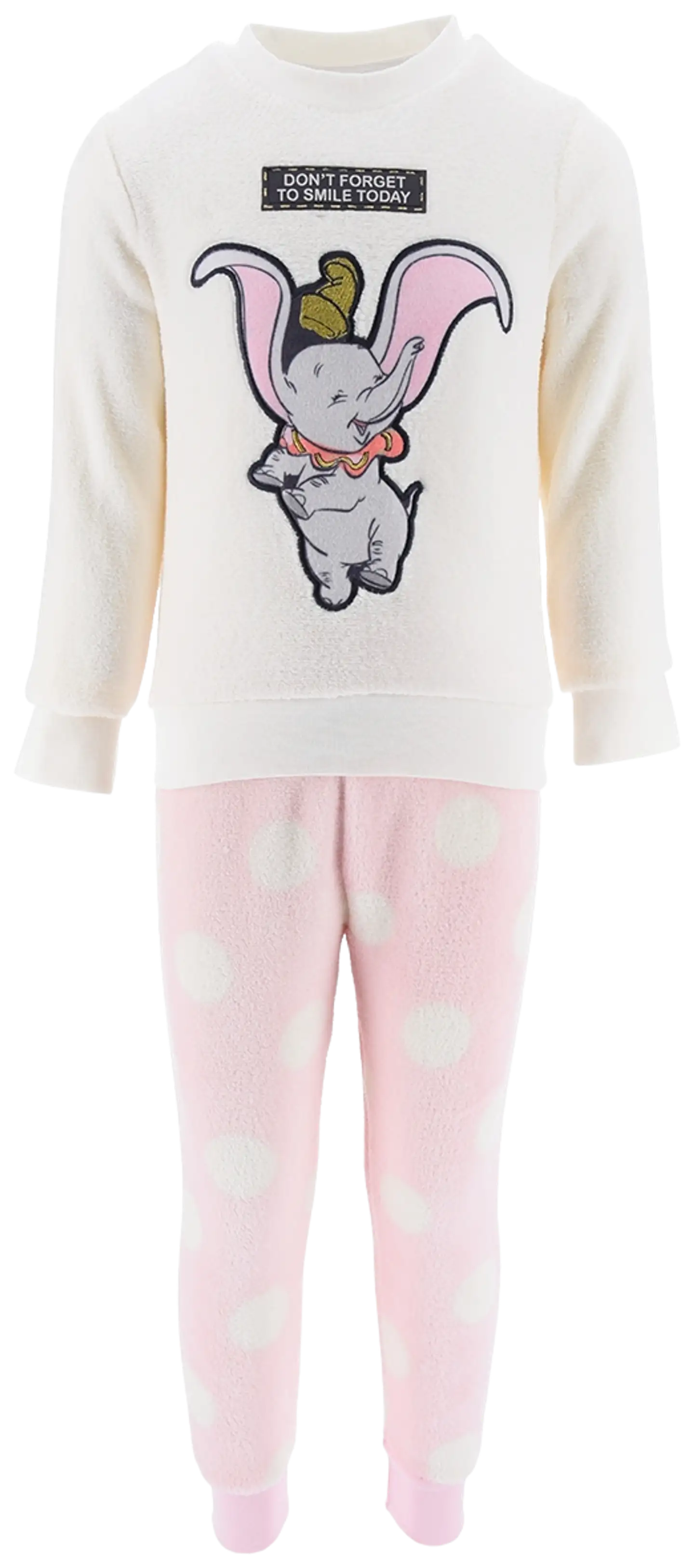 Dumbo Lasten yö-asu  XH70440 - WHITE/PINK