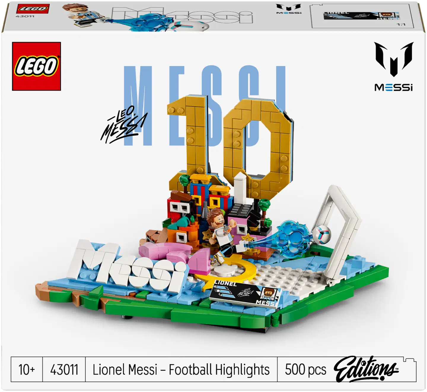 LEGO® Editions Football 43011 Lionel Messi – jalkapallon tähtihetket - 5