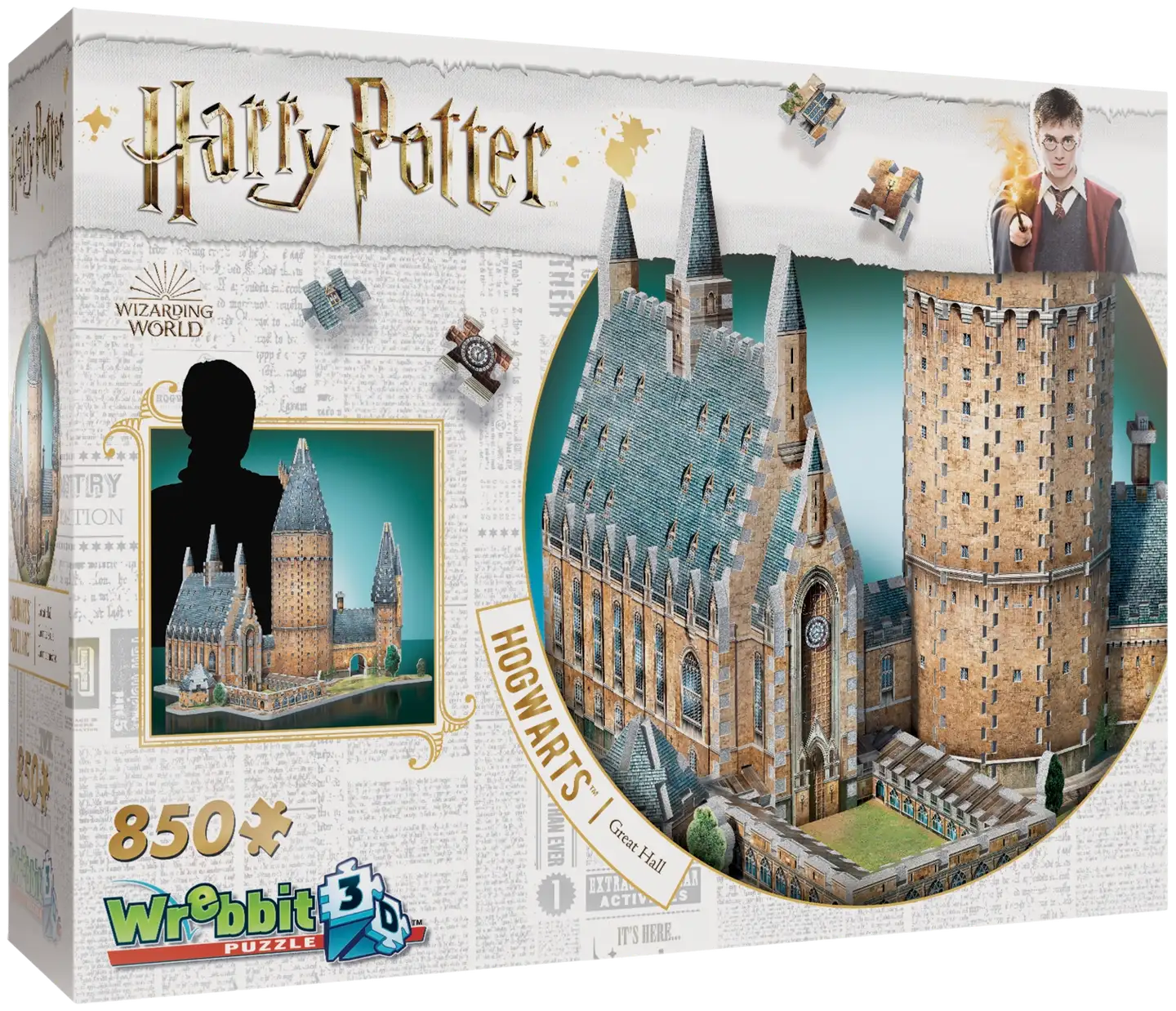 Wrebbit Harry Potter Hogwarts Great Hall 3D-palapeli - 1