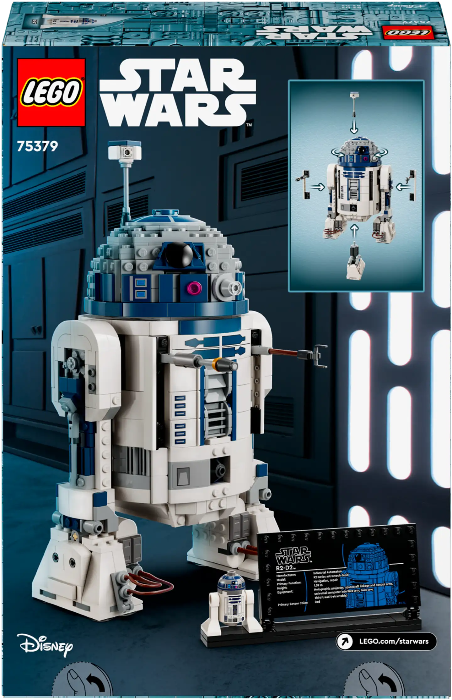 75379 LEGO® Star Wars™ R2-D2™, rakennussetti - 3