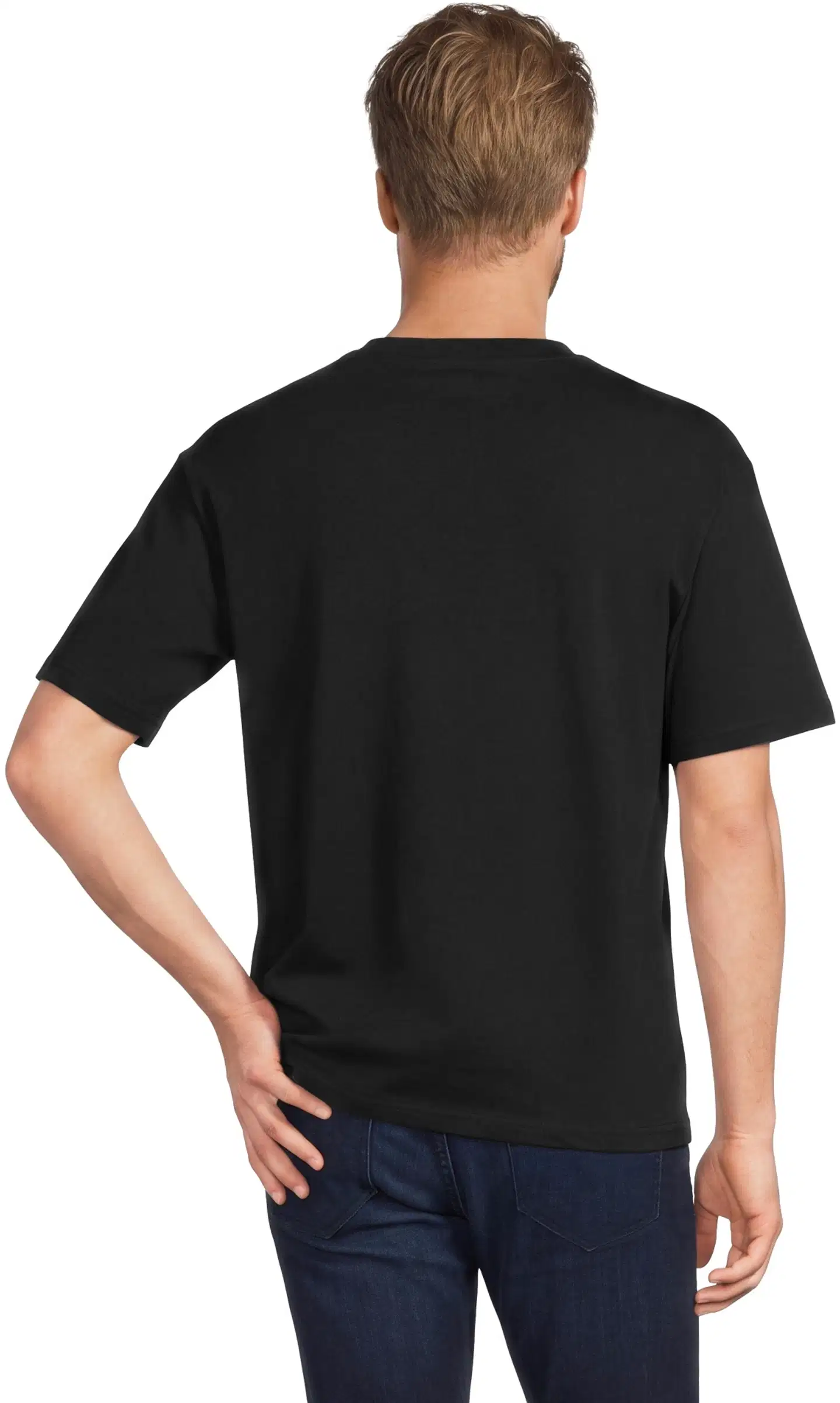 House miesten oversize t-paita - Black - 3