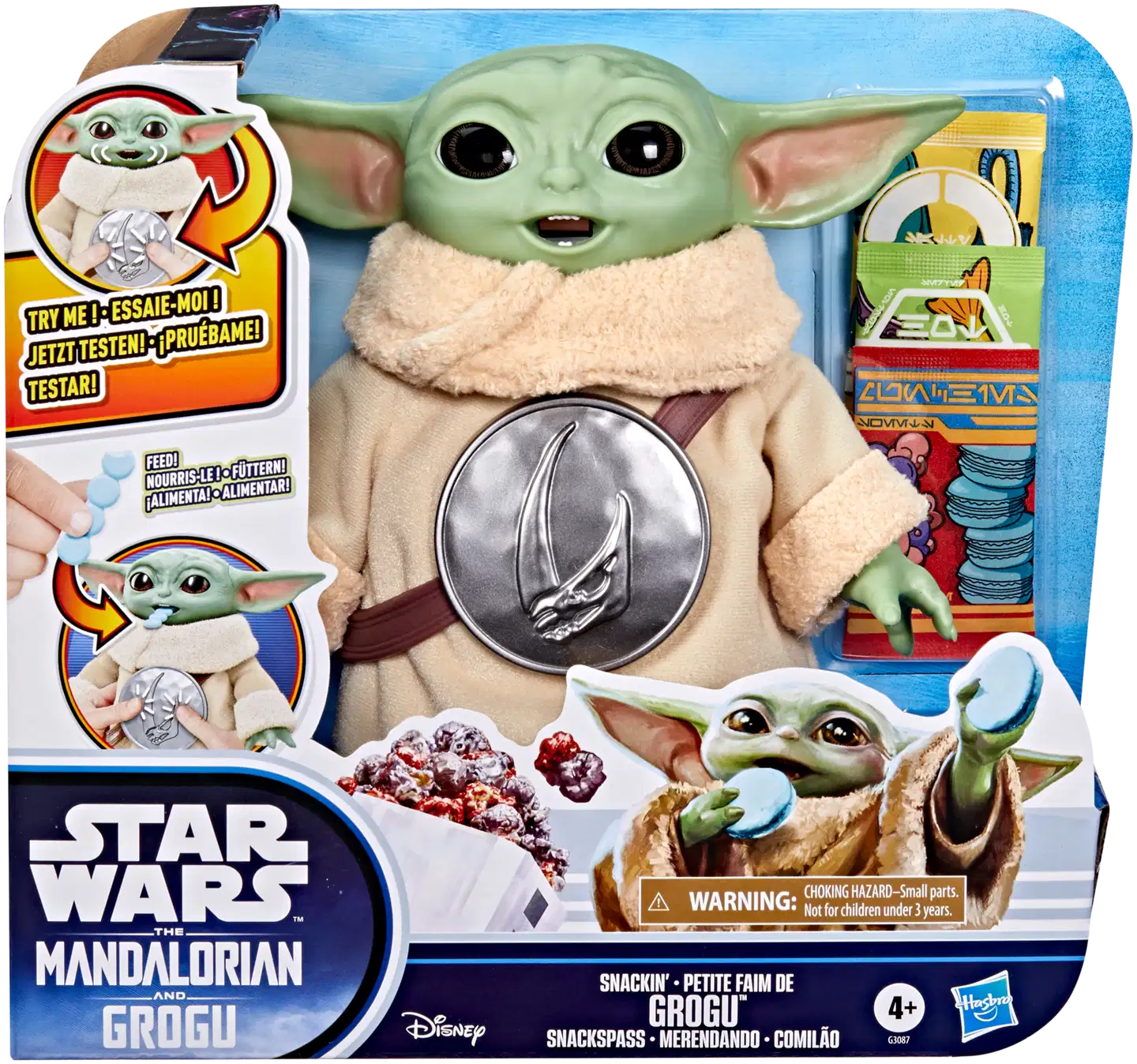 Star Wars hahmo Naposteleva Grogu ja tarvike 16,5 cm - 1