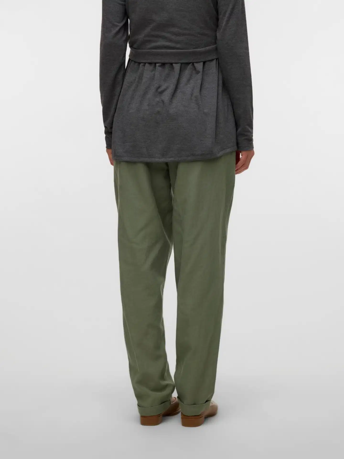 Mamalicious naisten äitiyshousut MLPETRA 20022330 - Sea Spray - 5