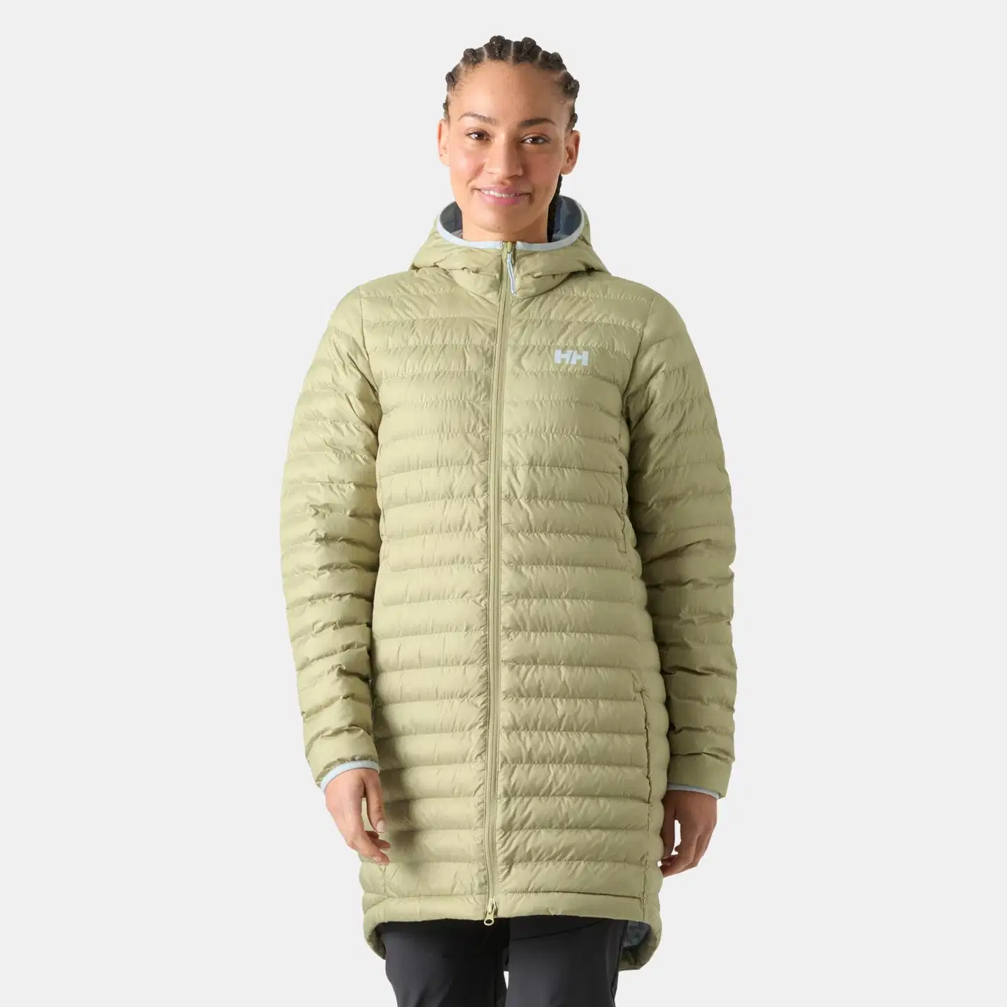 Helly Hansen naisten pitkä kevytvanutakki Sirdal Long Hooded Insulator 63503 - Light Lav - 3