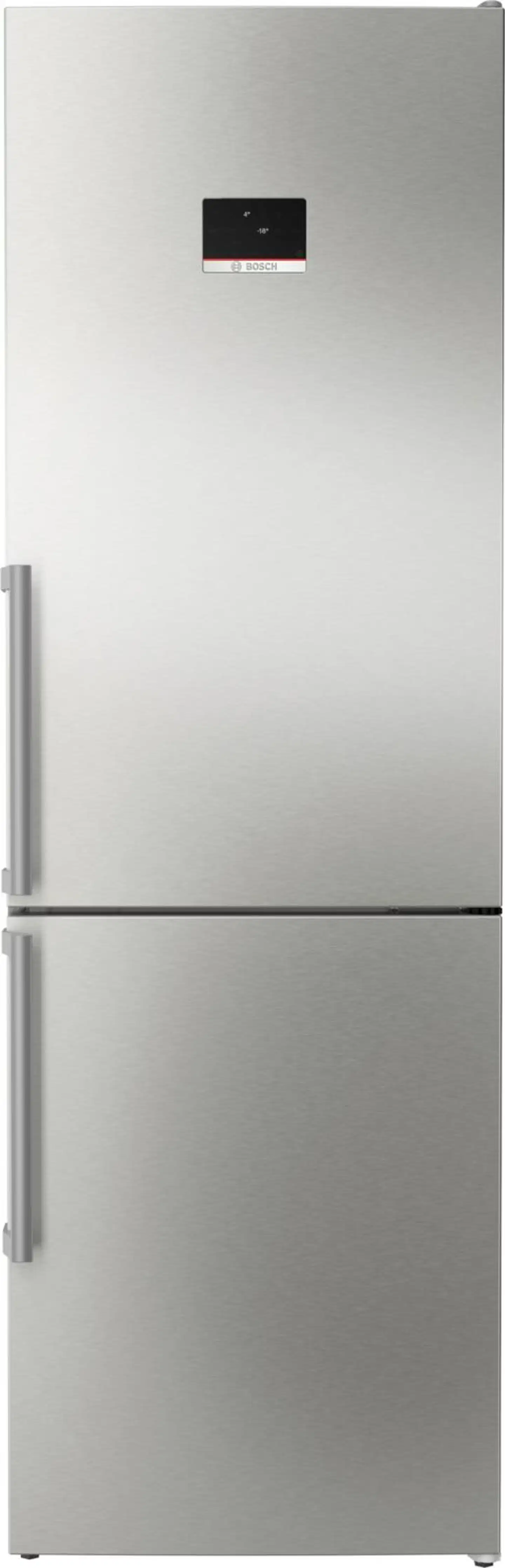 Bosch Serie 4 jääkaappipakastin 186 x 60 cm teräs - 1