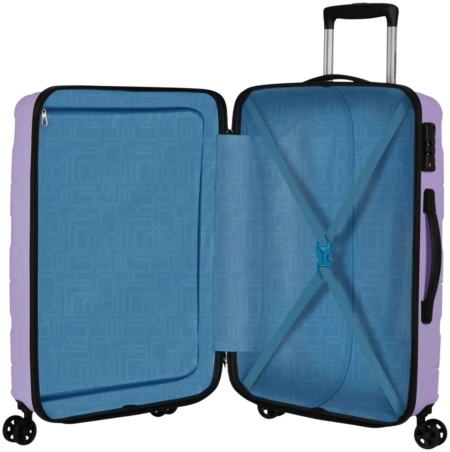 American Tourister matkalaukku Jetdriver 3.0-spinner 67/24 lila - 4