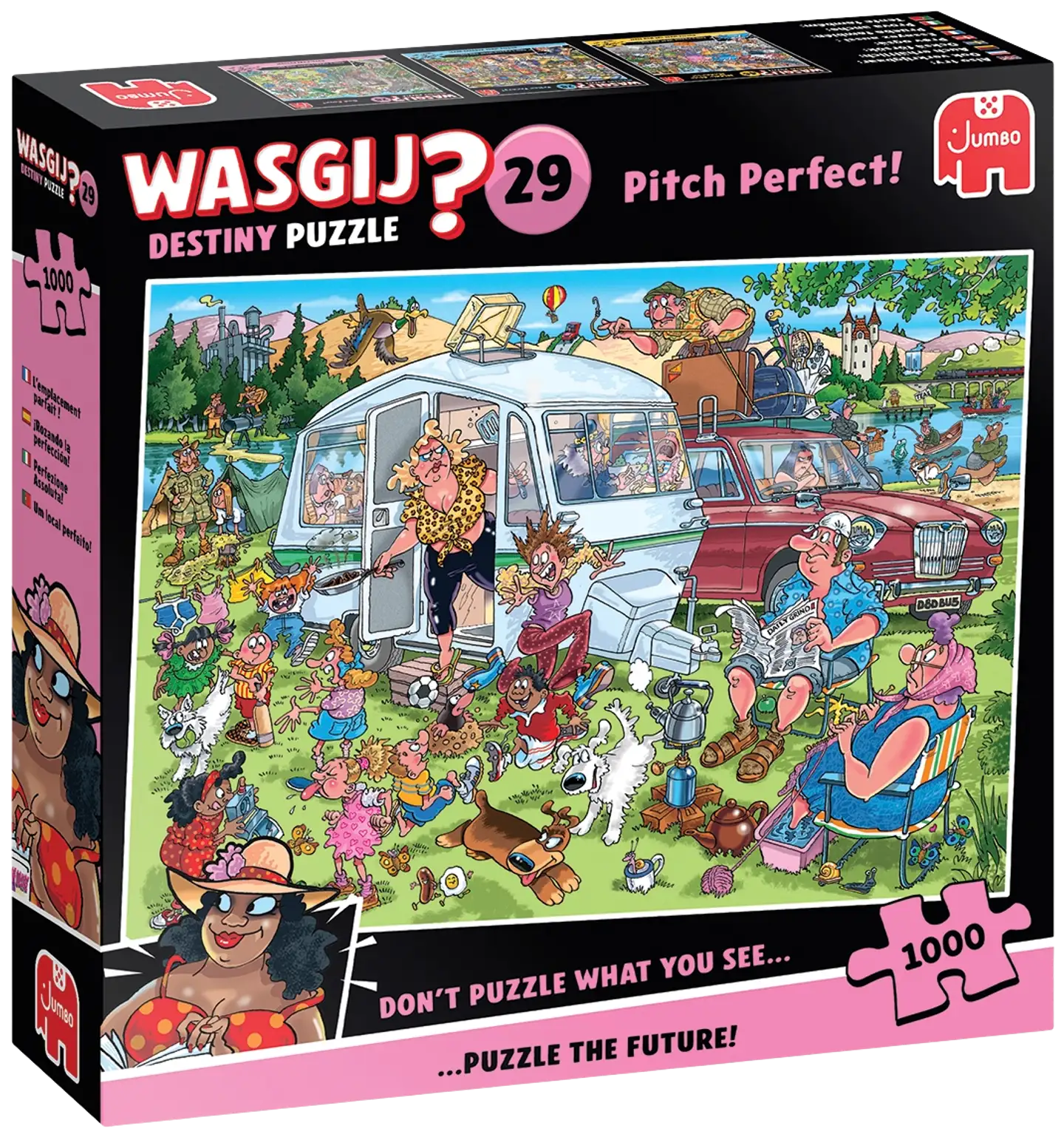 Palapeli Wasgij 1000 palaa lajitelma - 1
