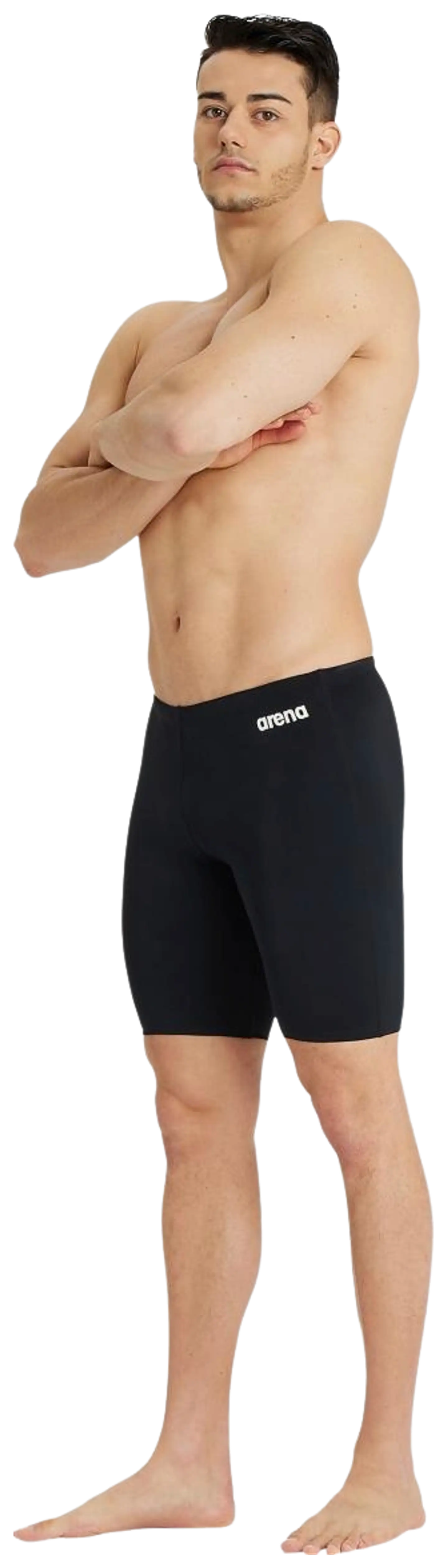 Arena Miesten Team Swim Jammer uimahousut - BLACK - 8